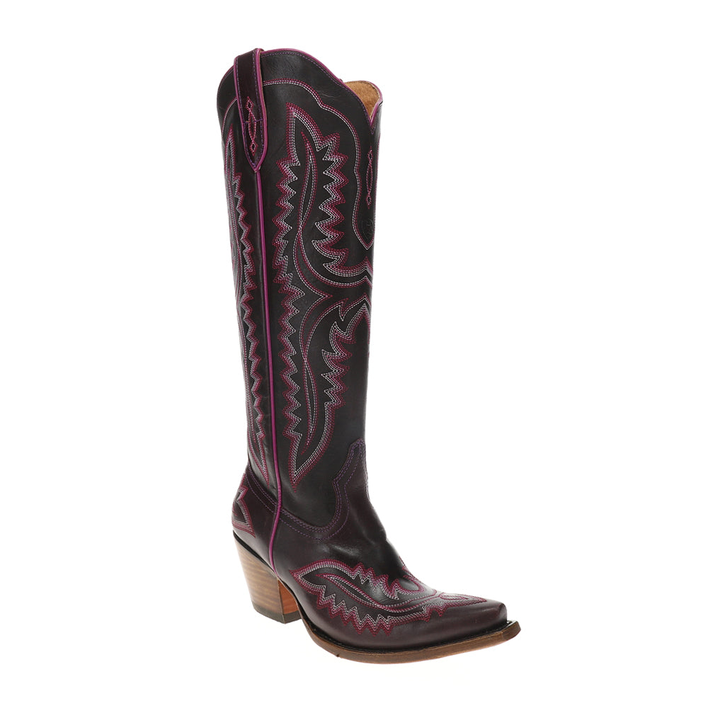 Casanova Tall Embroidered Snip Toe Zippered Cowboy Boots、mySite、gtrtttuynbv