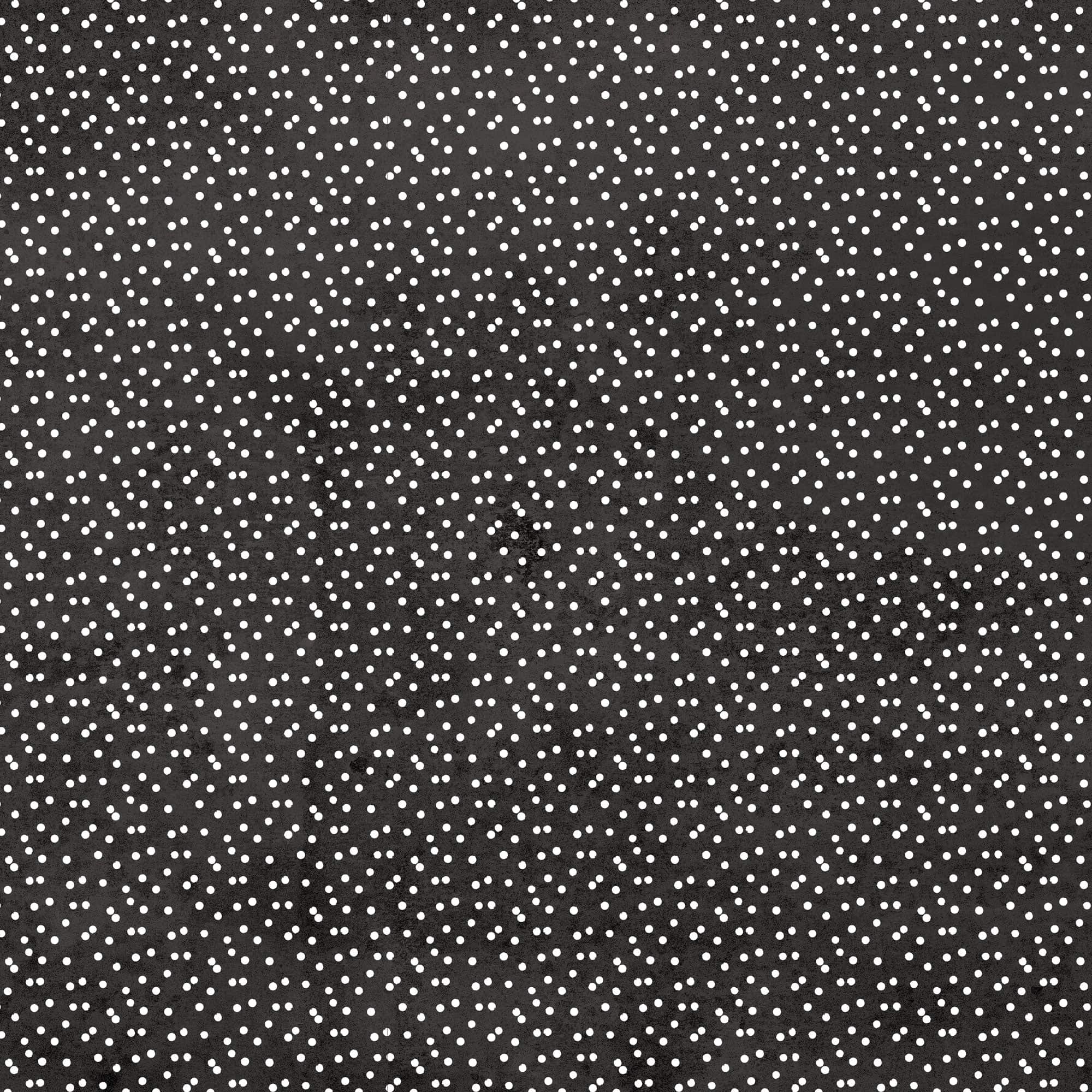  Black Watercolor Polka Dots 12 x 12 Paper、mySite、ghnorth