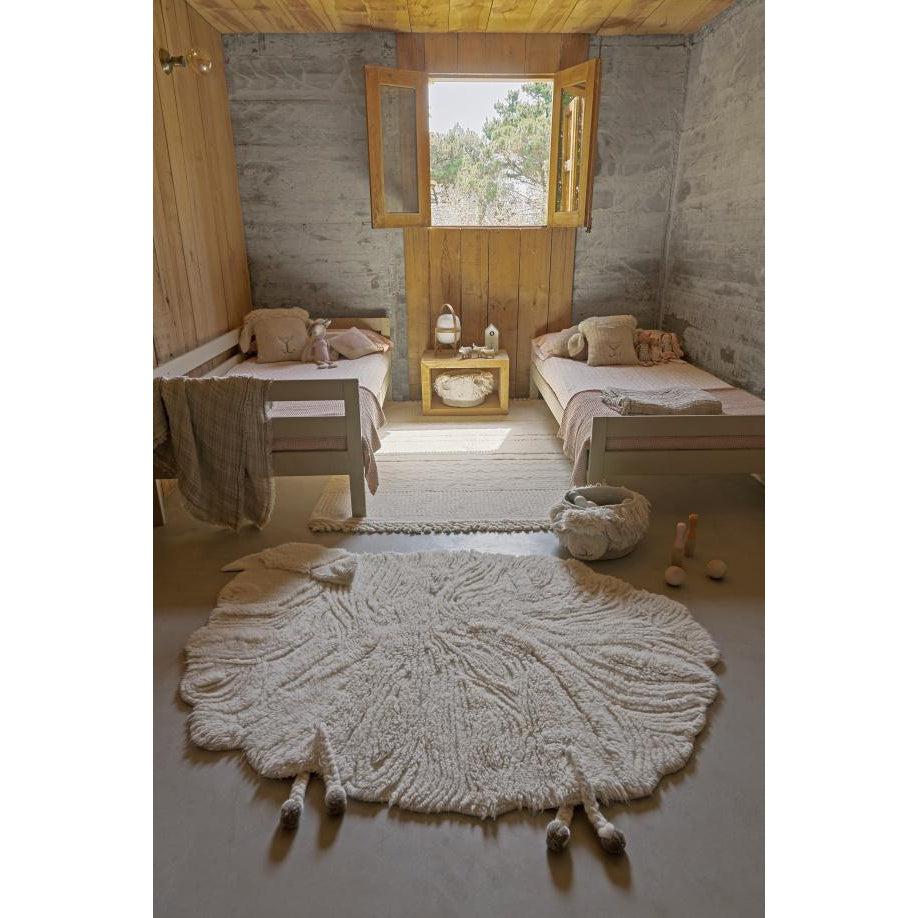 Pink Nose Sheep Woolable Area Rug、mySite、gigharbornorthrealestate