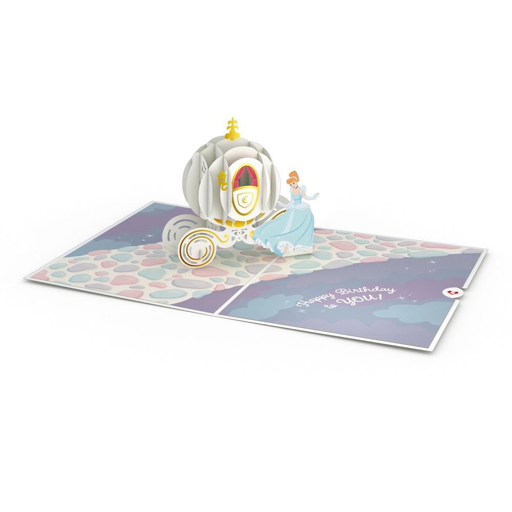 Disney's Cinderella Birthday Pop-Up Card、mySite、solidvoid