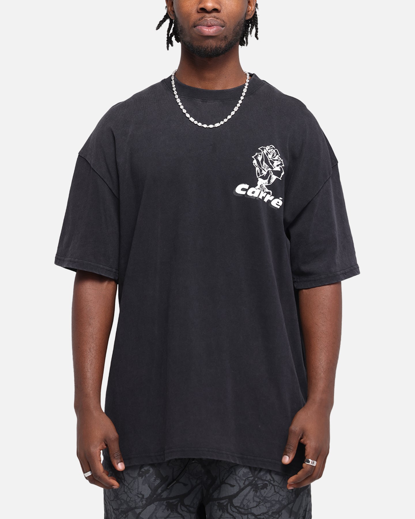 Carre Freshly Picked T-Shirt Black Acidwash、mySite、zt4zffjzw