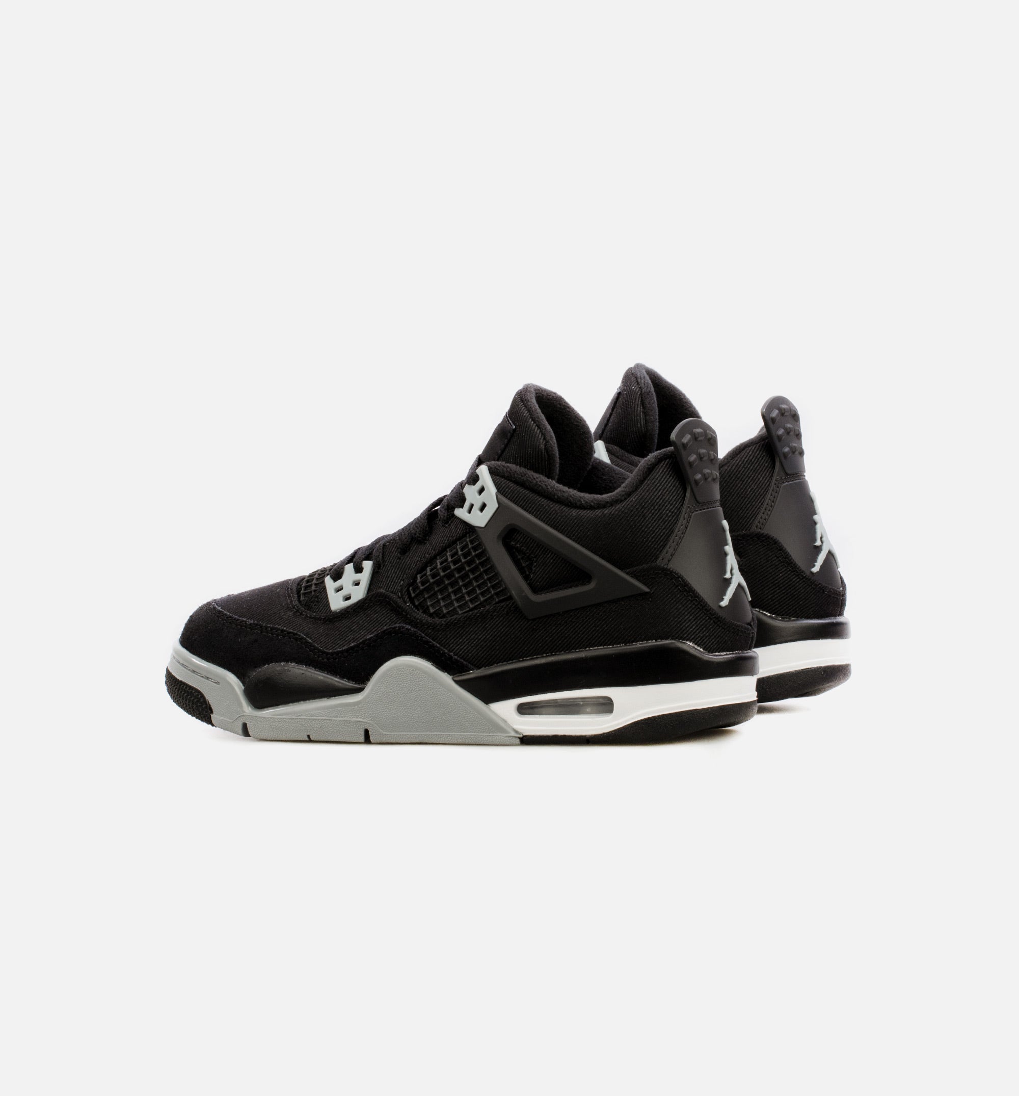 Air Jordan 4 Retro SE Grade School Lifestyle Shoe - Black/Grey Limit One Per Customer、mySite、dreamappss