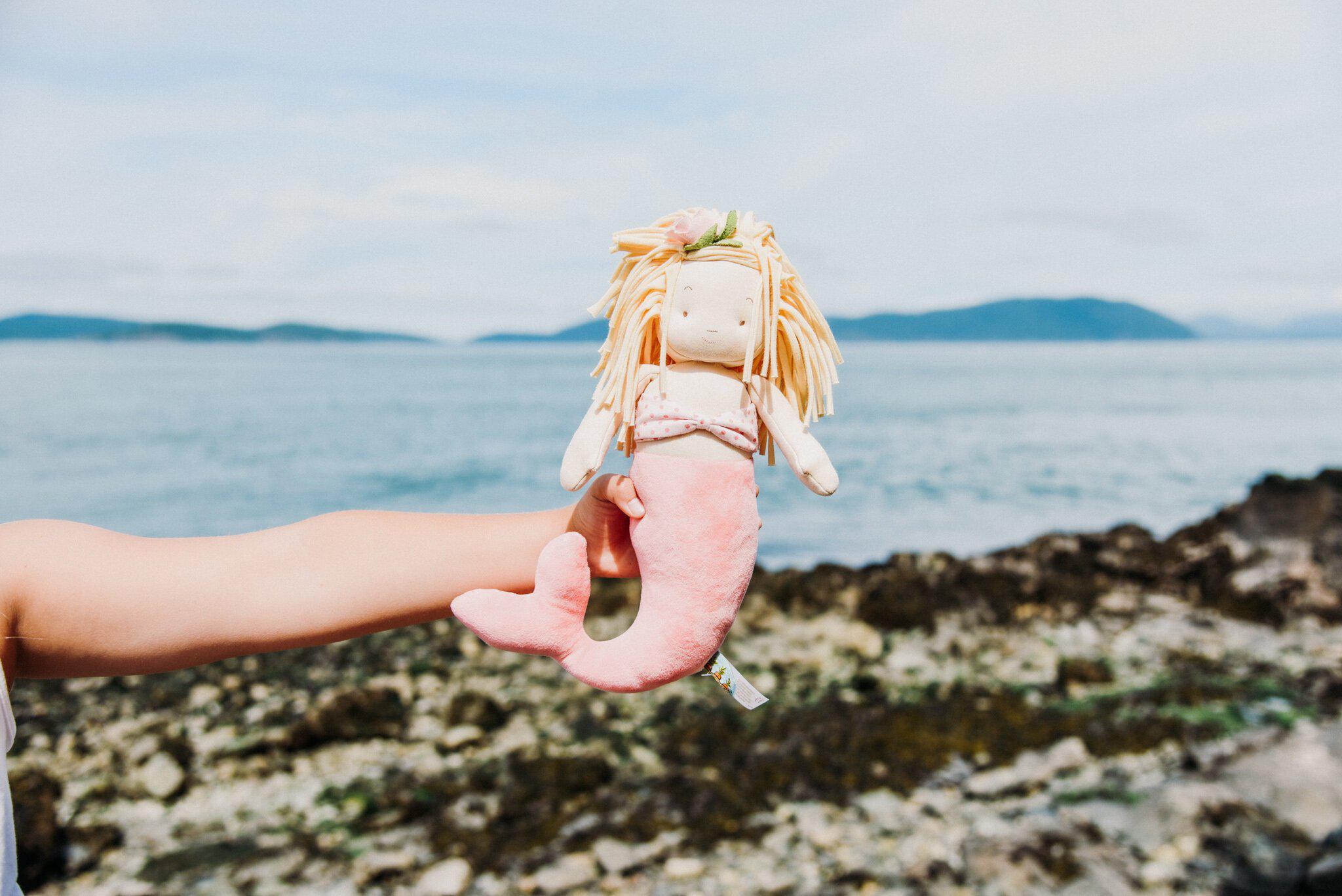 RETIRED - El-Sea Pink Mermaid Doll、mySite、g9winljtr