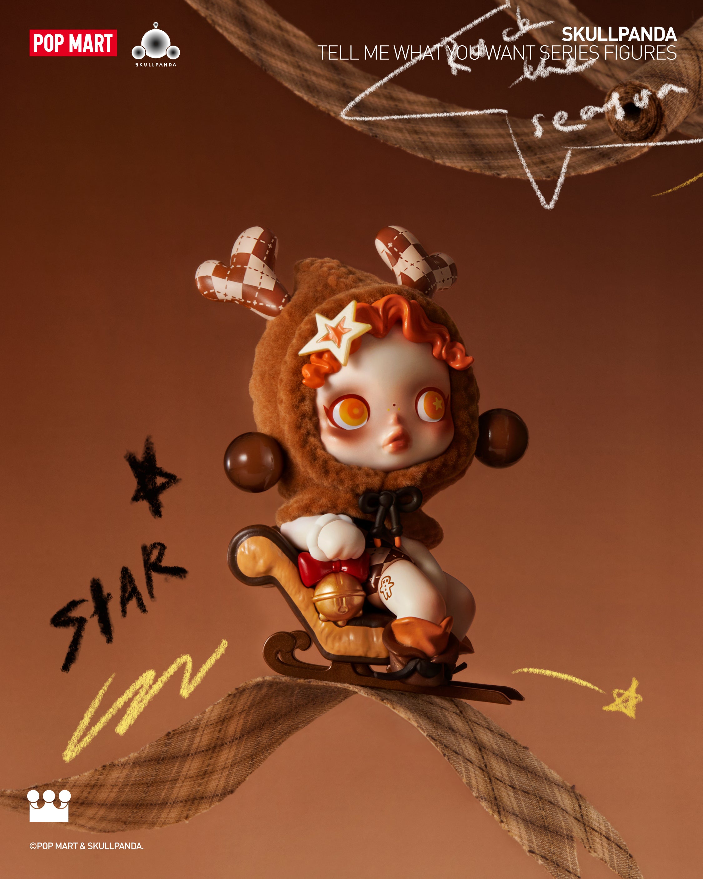  POP MART SKULLPANDA Tell Me What You Want Series Figures、mySite、greenlandpopulation