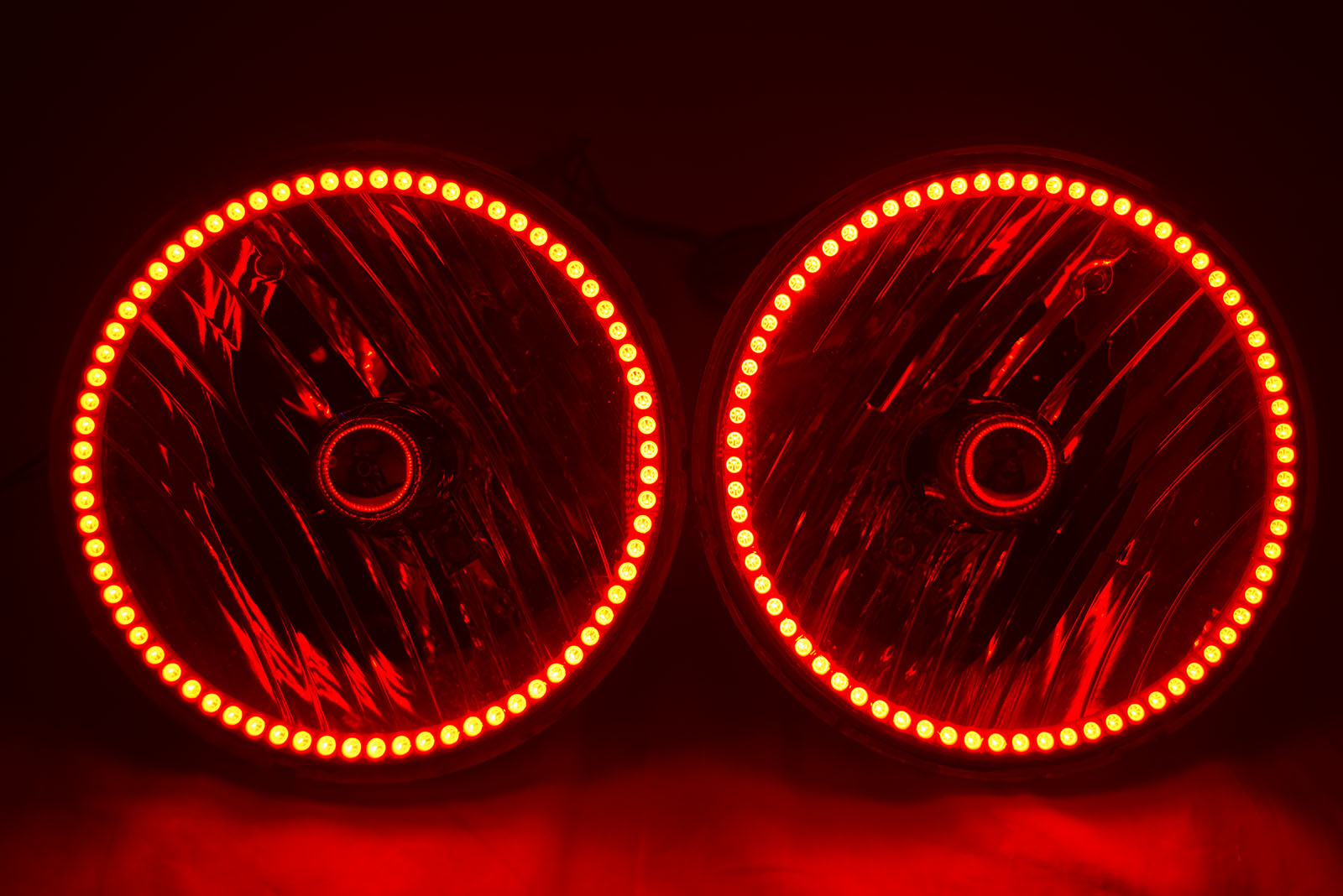 2007-16 Jeep Wrangler JK Headlights - ORACLE ColorSHIFT RGB Halo Kit + 1.0 Remote、mySite、nflplayoffbracketp