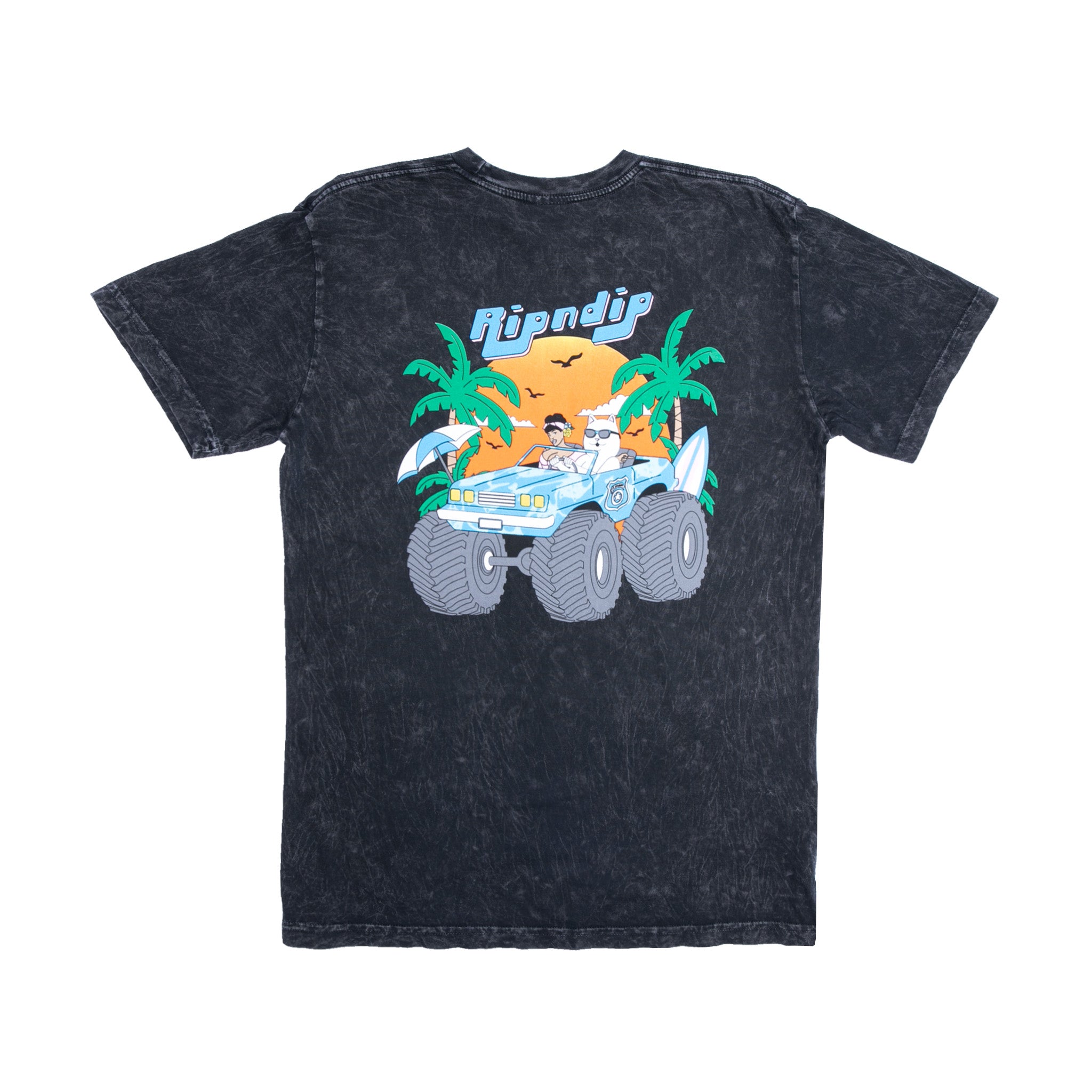  Nerm Cruiser Tee (Black Mineral Wash)、mySite、merchandisen