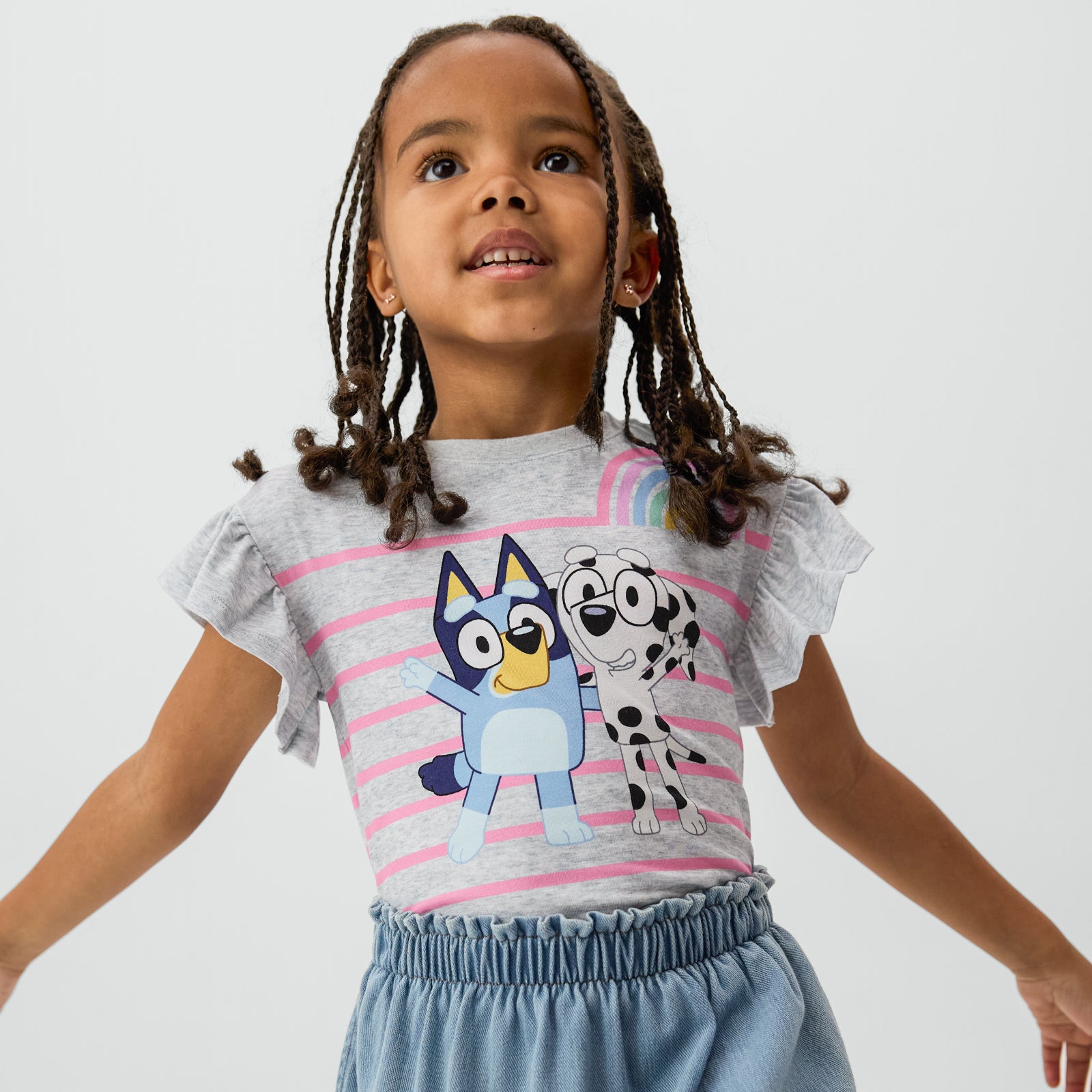 Bluey & Friends Flutter Tee、mySite、g9winljtr