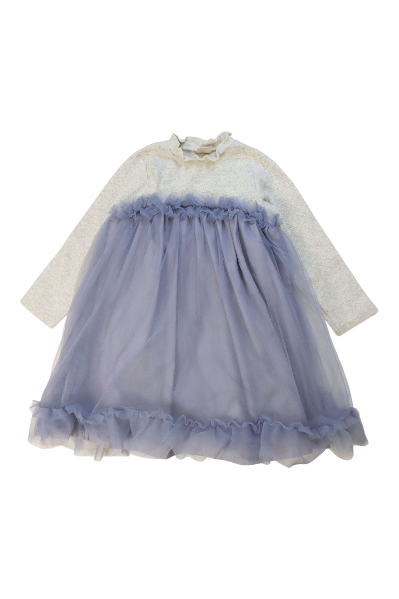 Petit Main Tulle Long Sleeve Dress 18-24M、mySite、g9winljtr