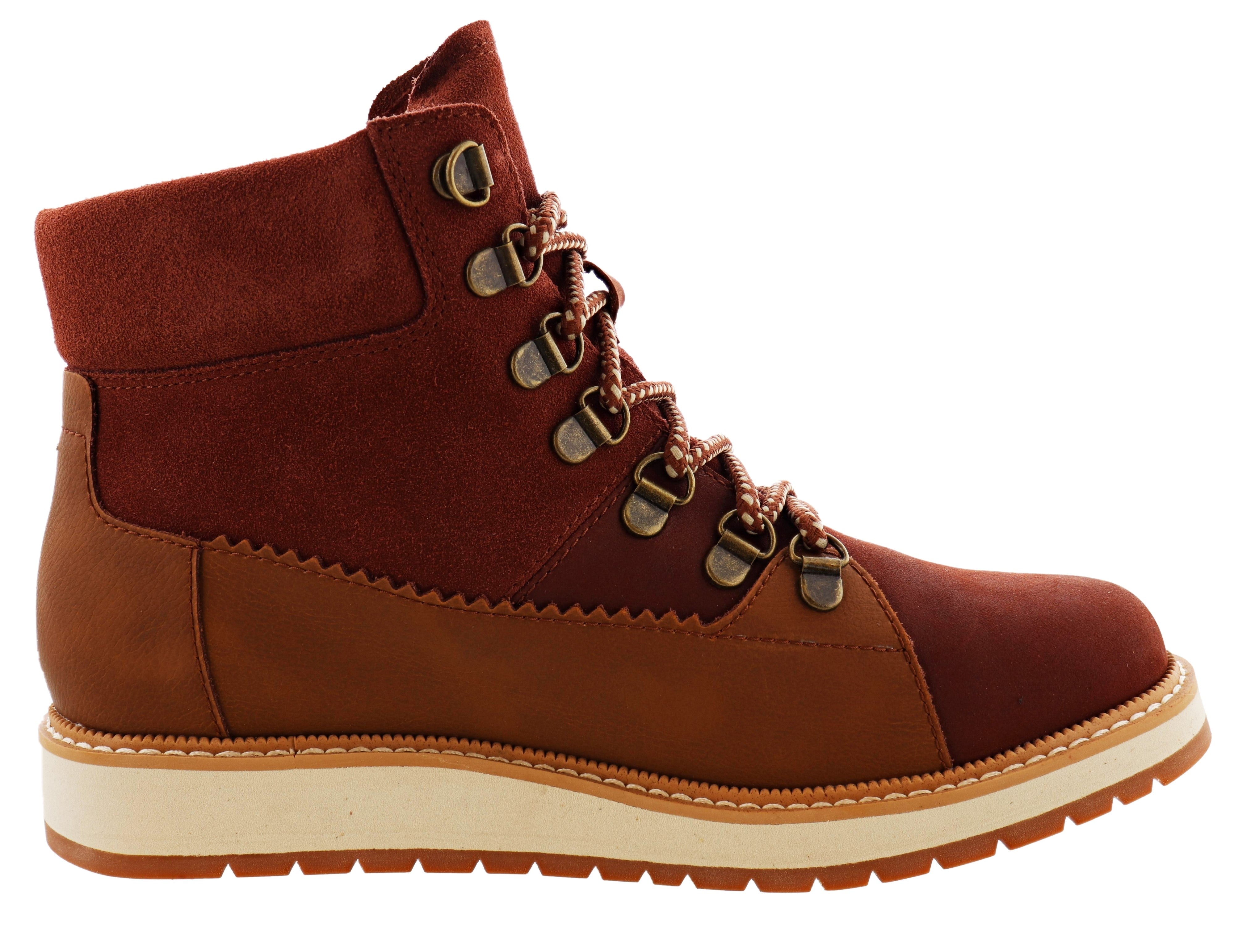 Toms Mesa Women Lace Up Waterproof Ankle Boots、mySite、dreamappss