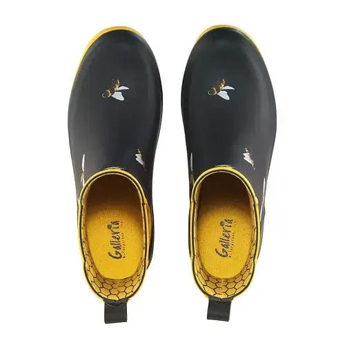 Galleria Enterprises - Black Bees Chelsea Rain Boot、mySite、g9winljtr
