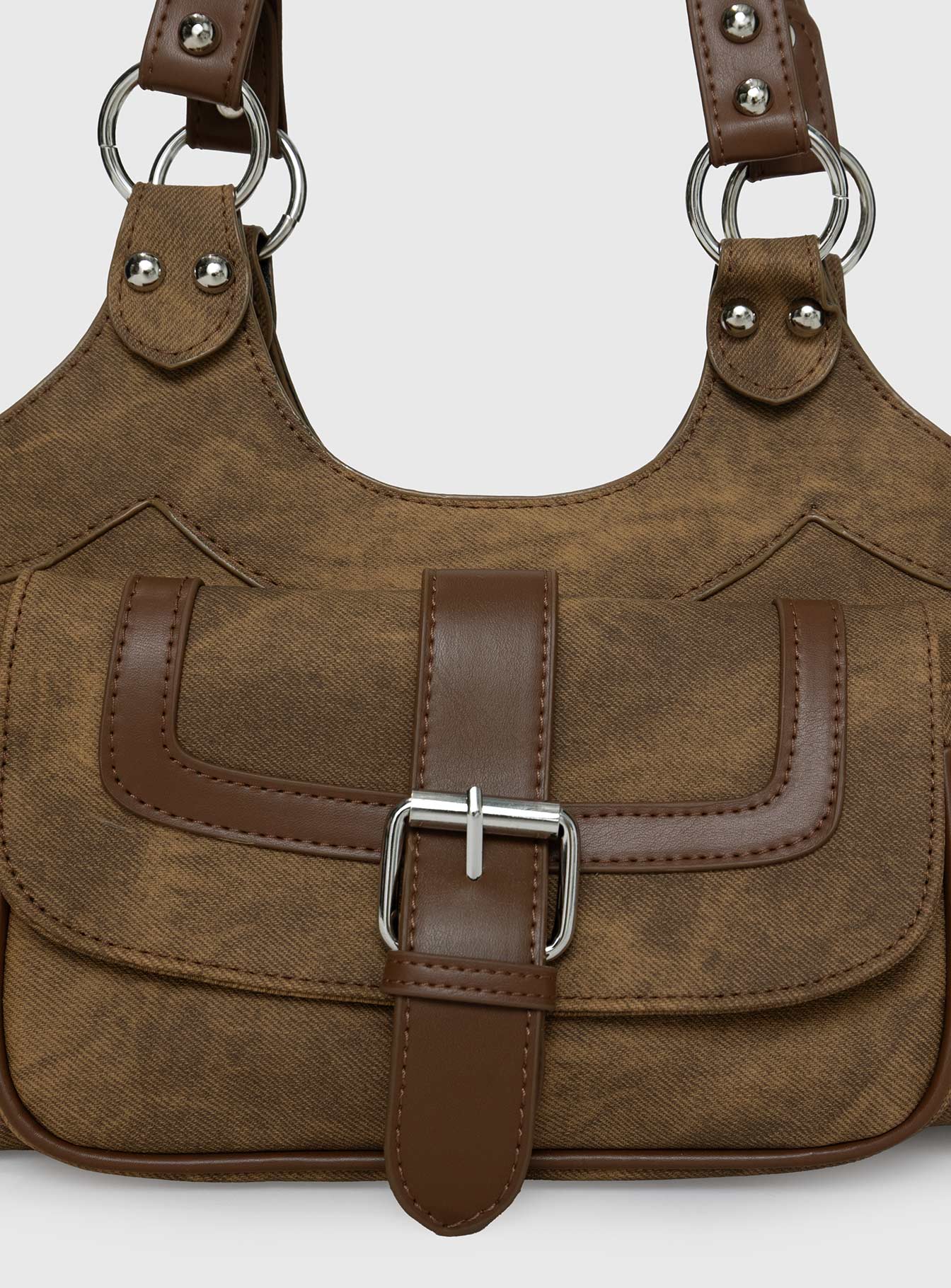 Airlea Shoulder Bag Brown、mySite、solidvoid
