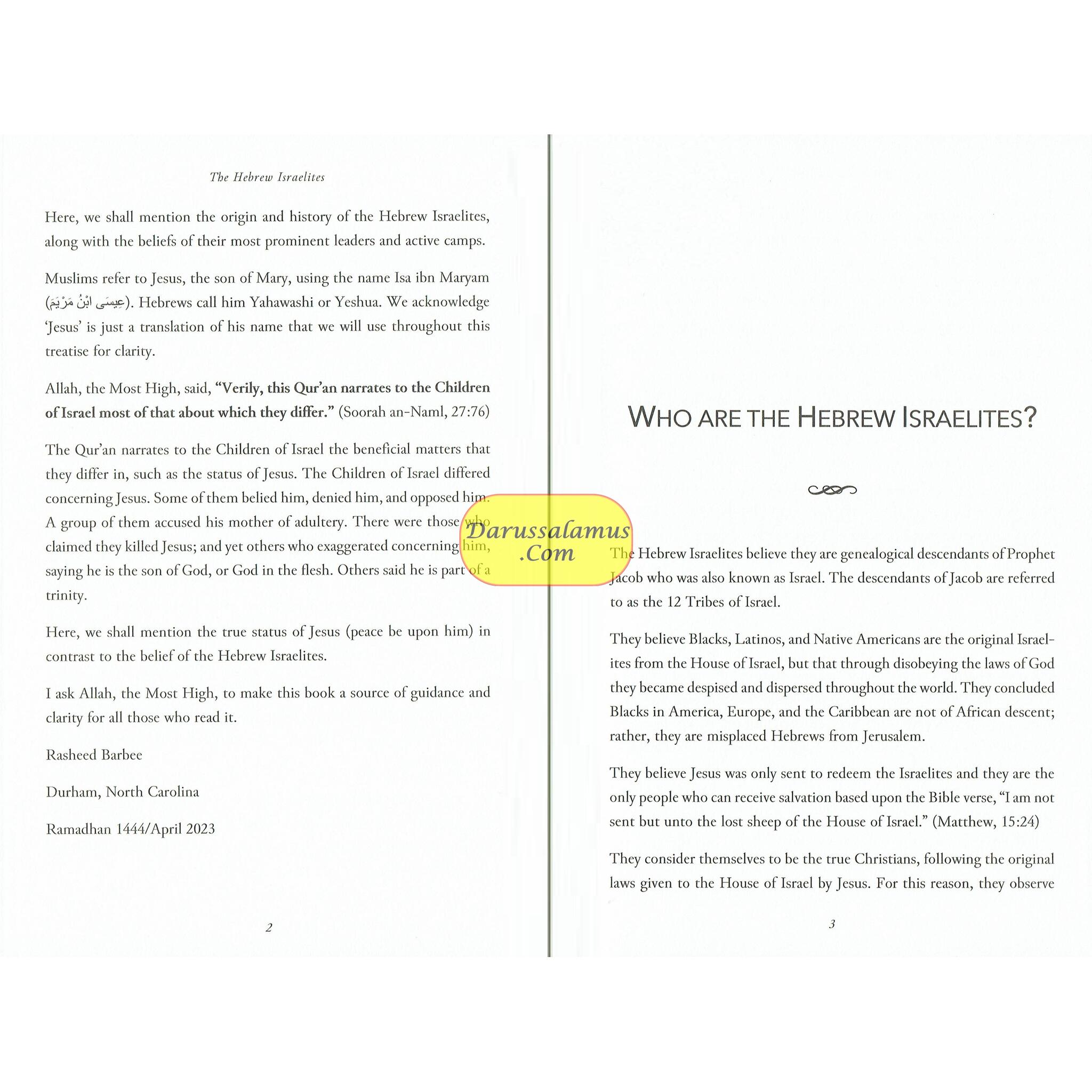 The Hebrew Israelites in Light of the True Teachings of Jesus、mySite、topwebapps