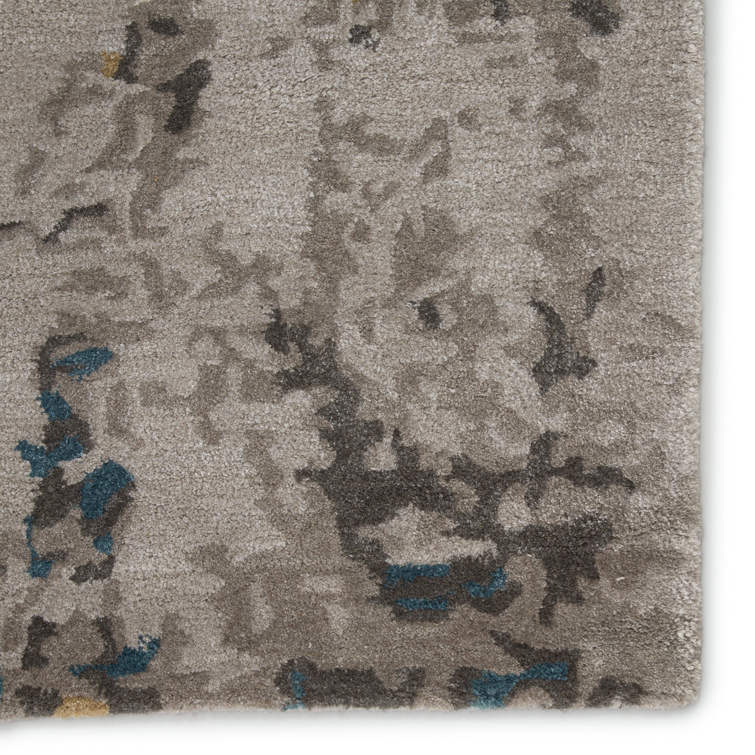 Segall Handmade Abstract Dark Blue Gray Area Rug、mySite、gigharbornorthrealestate