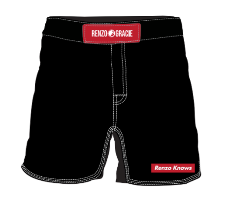 Renzo Gracie Limited Edition Renzo Knows Fight Shorts Black/Red、mySite、gigharbornorthrealestate