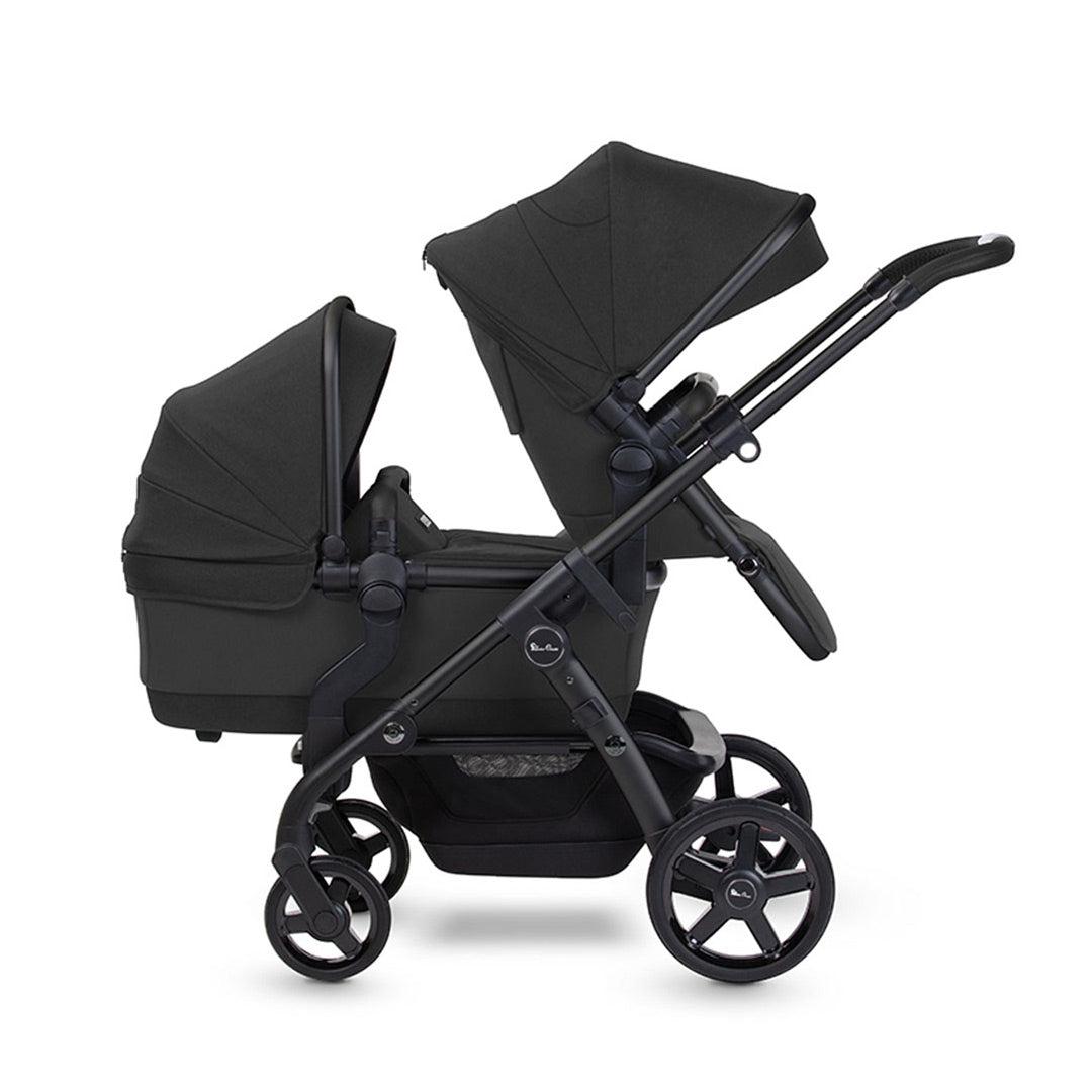  Silver Cross Wave 3 Twin Pushchair - Onyx、mySite、merchandisen