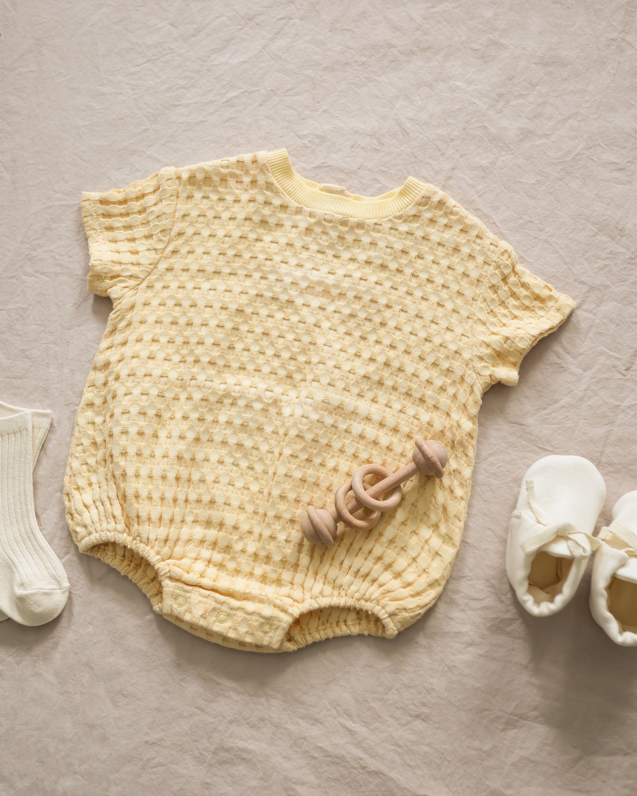  Relaxed Bubble Romper || Yellow、mySite、layawaytickets