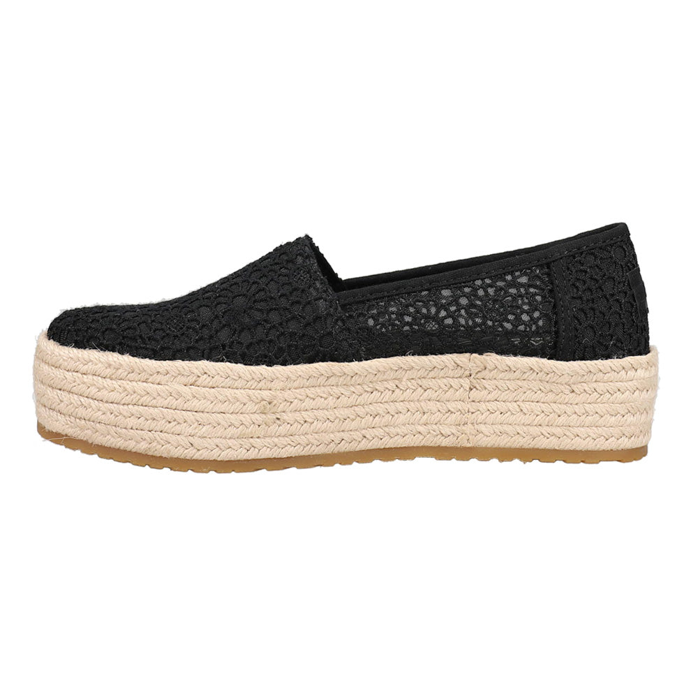 Valencia Floral Crochet Espadrille Slip On Flats、mySite、gtrtttuynbv