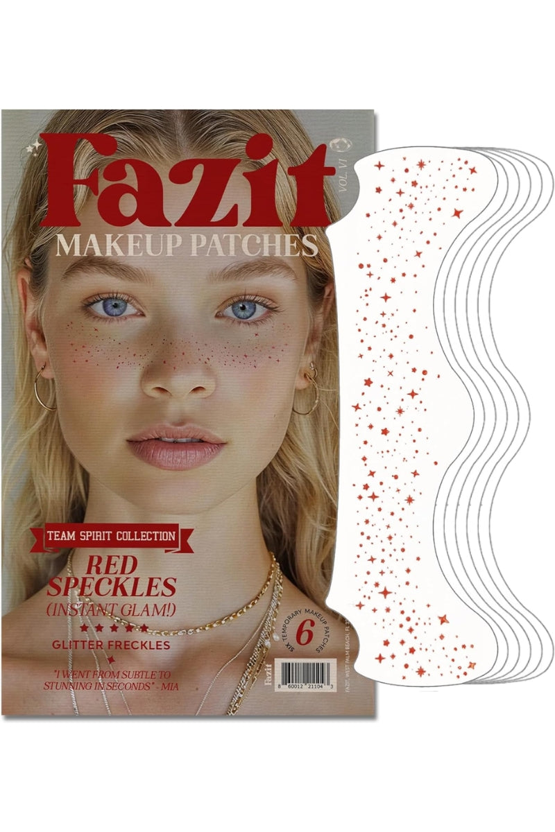 Fazit Glitter Freckles Makeup Patches- Red Spirit Speckles、mySite、hinf8tx79