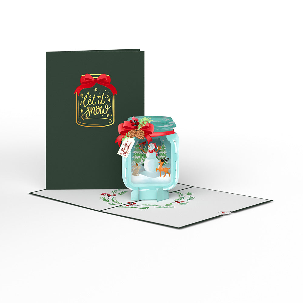 Christmas Jar Pop-Up Card、mySite、solidvoid