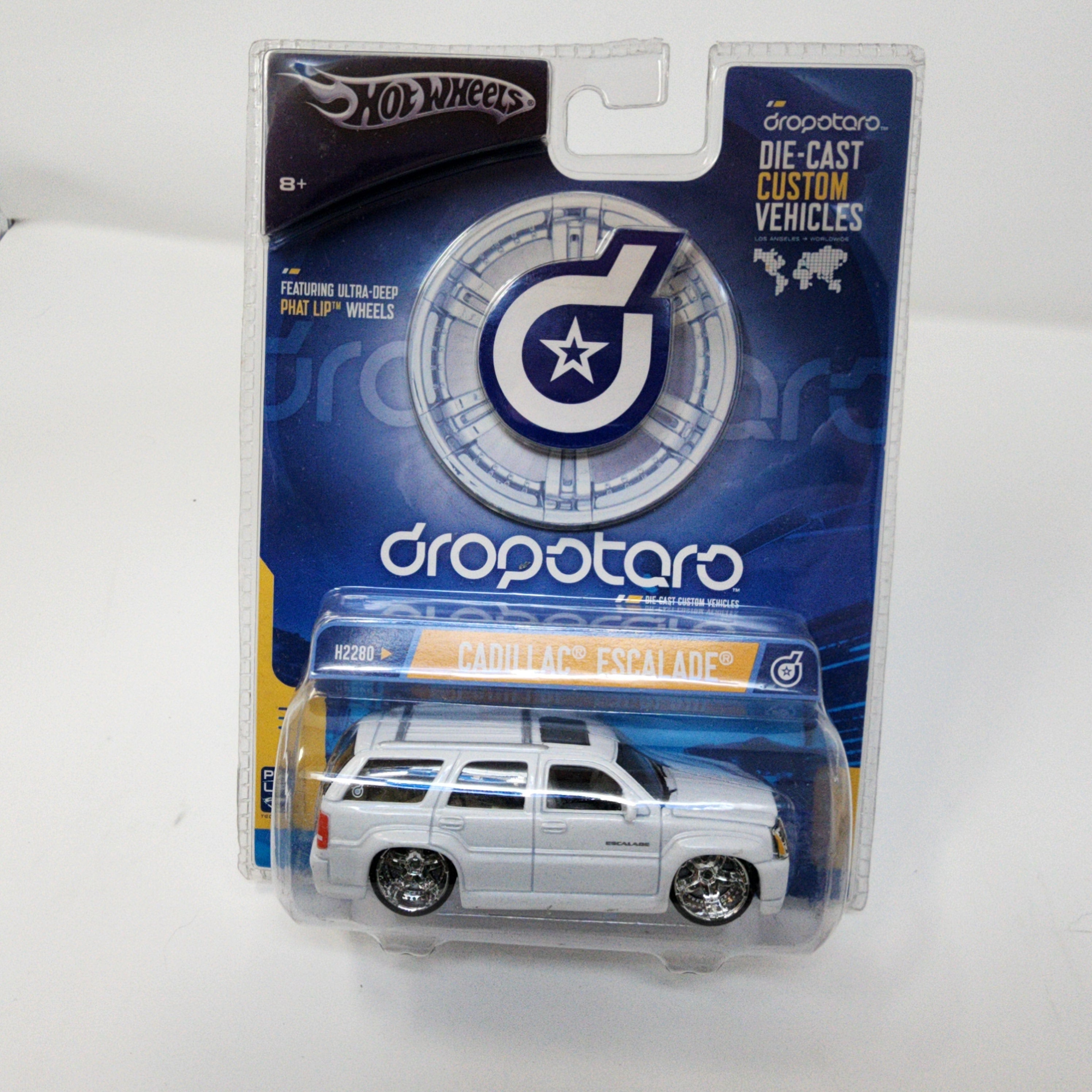 Cadillac Escalade * WHITE * Hot Wheels Drop Stars 1:50 Scale、mySite、hgirdovlk