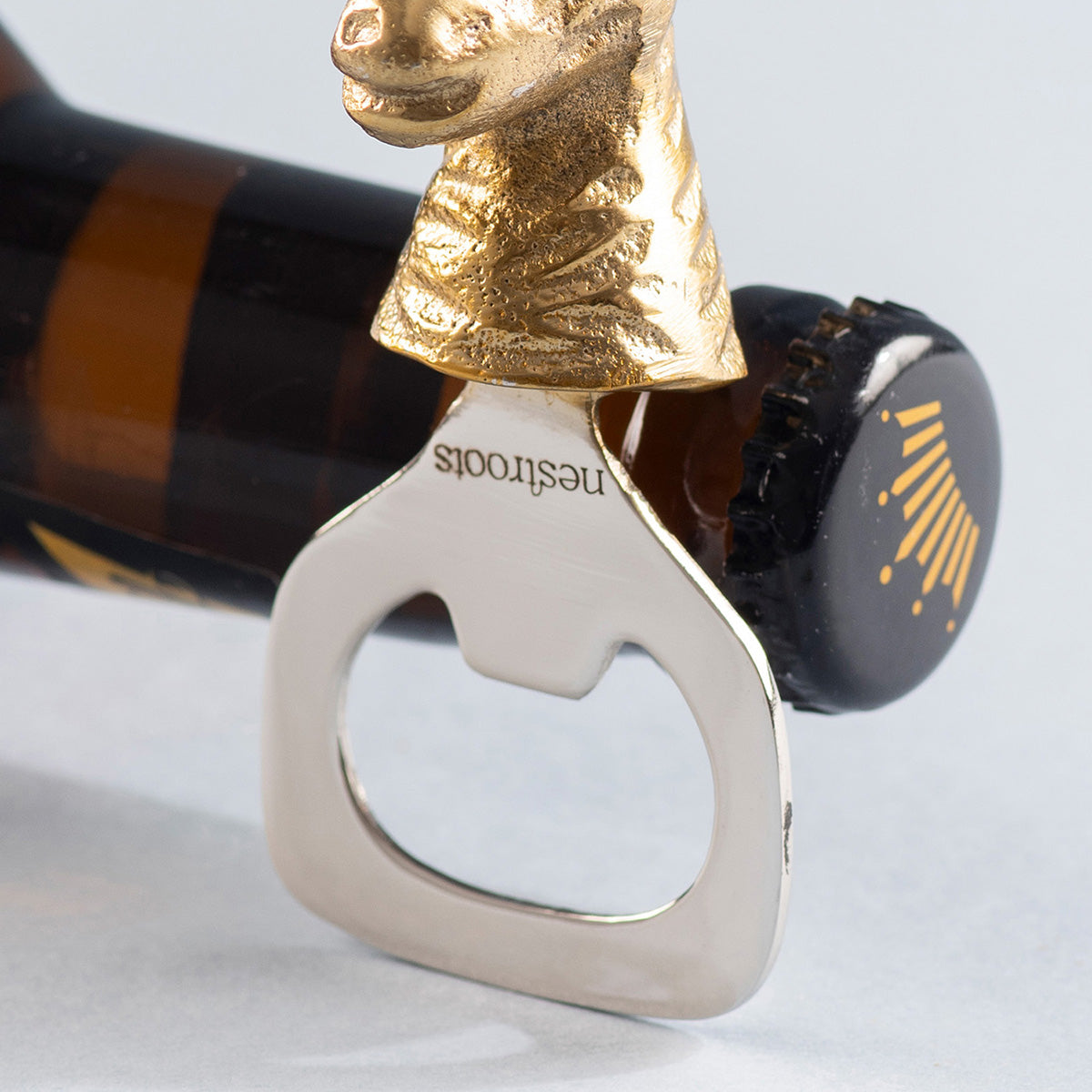 Stainless Steel Bottle Opener | Rabbit Shape | Gold、mySite、camillekostekn