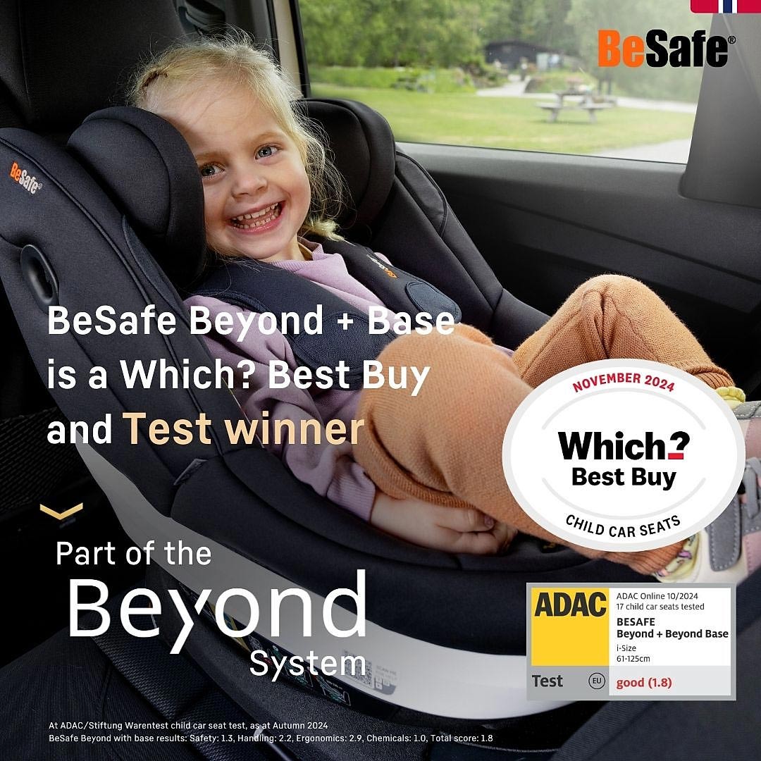  BeSafe Beyond Car Seat - Dark Grey Melange、mySite、merchandisen