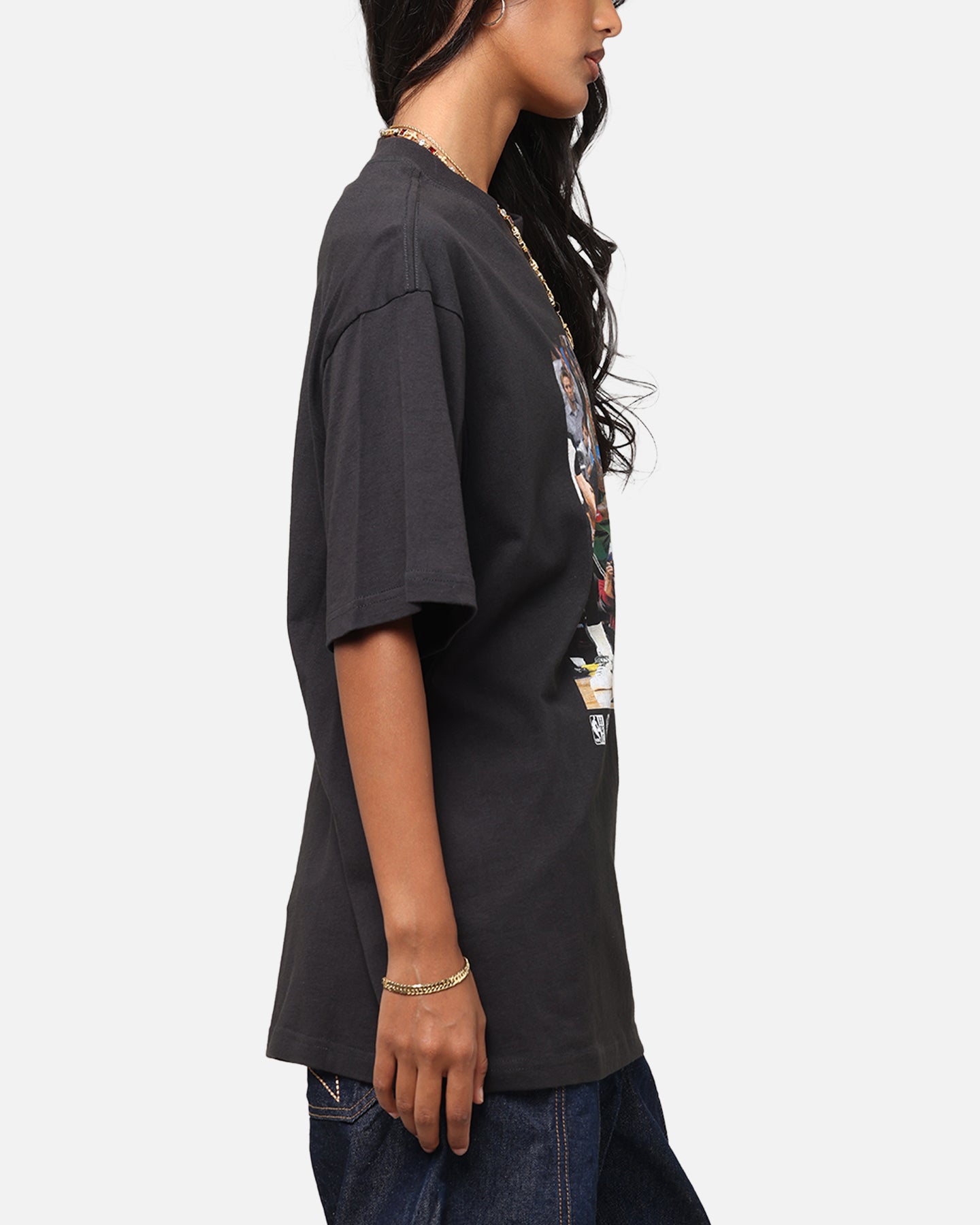 Mitchell & Ness Boston Celtics Shaquille O'Neal Dunk 'Luck of the Irish' T-Shirt Faded Black、mySite、zt4zffjzw