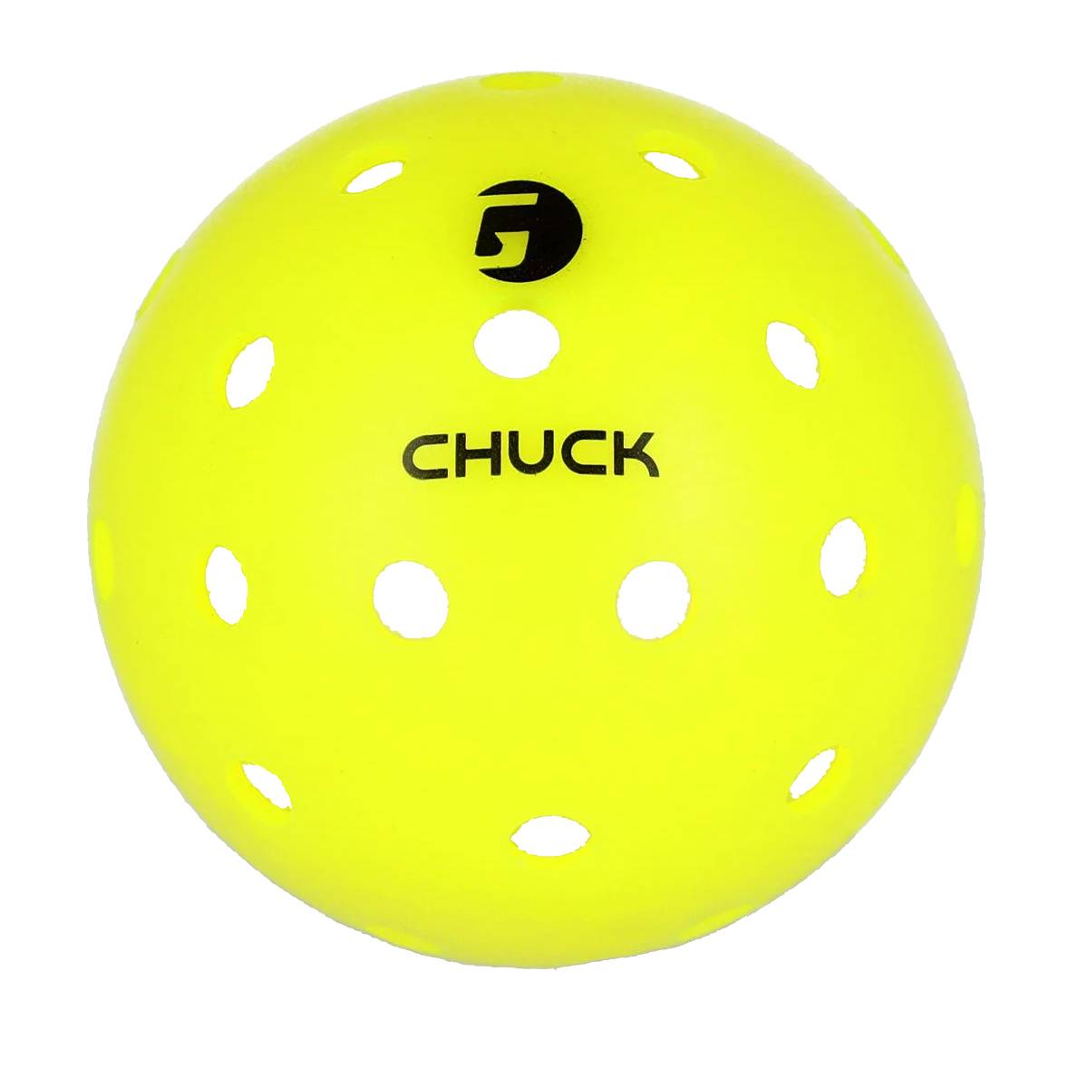 Gamma Chuck Outdoor Pickleball Yellow - 48 pack