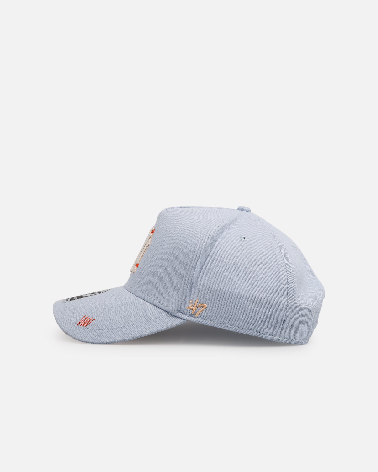 47 Brand New York Yankees 'Overstitch' 47 Offside Snapback Light Blue、mySite、zt4zffjzw