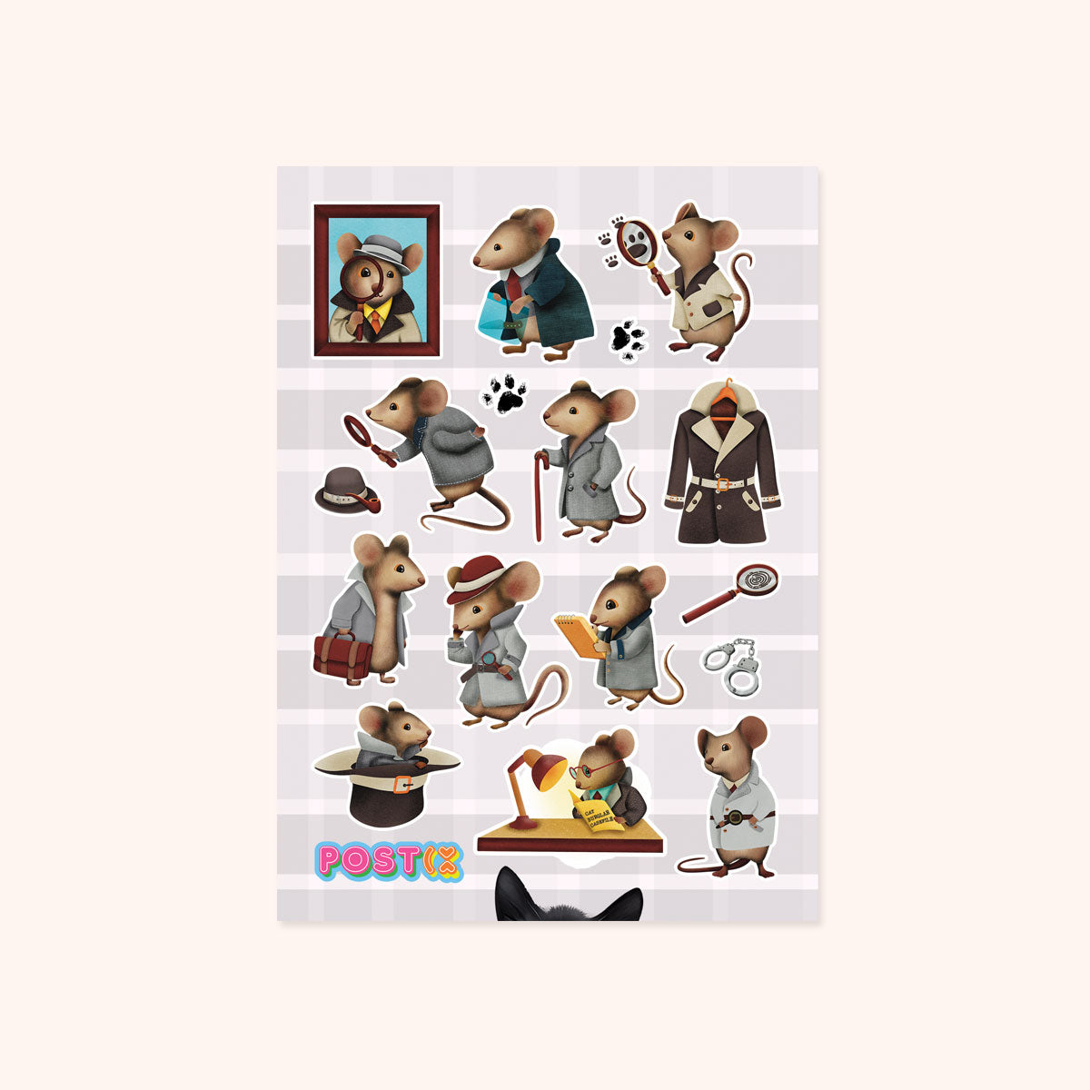  Cat Burglar Sticker Sheet、mySite、ghnorth