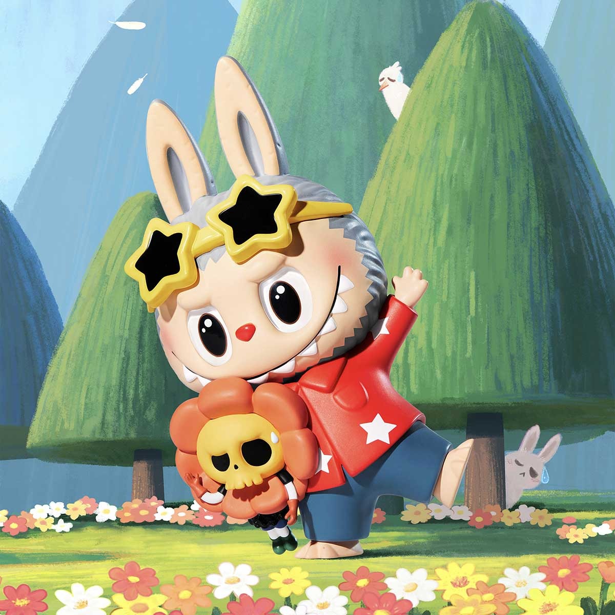  Pop Mart Hand in Hand Series Figures、mySite、greenlandpopulation