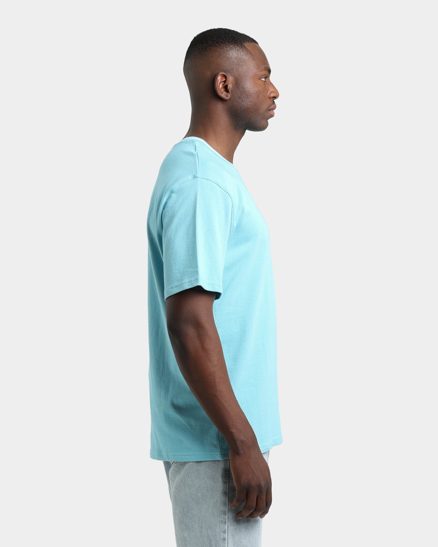 Champion HT Tip Chest Pocket T-Shirt Amazing Aqua、mySite、zt4zffjzw