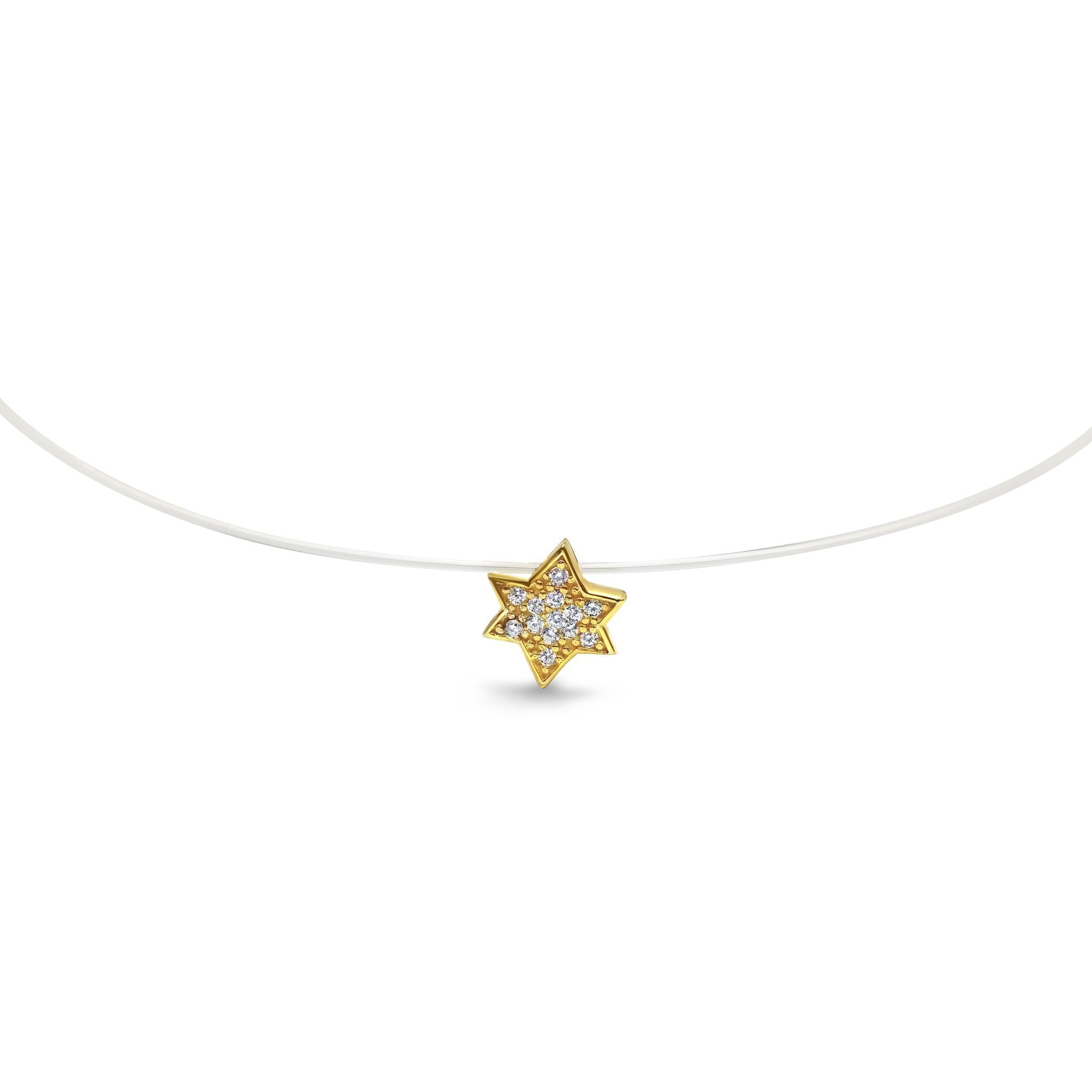 Star of David Necklace on Invisible Chain、mySite、topwebapps