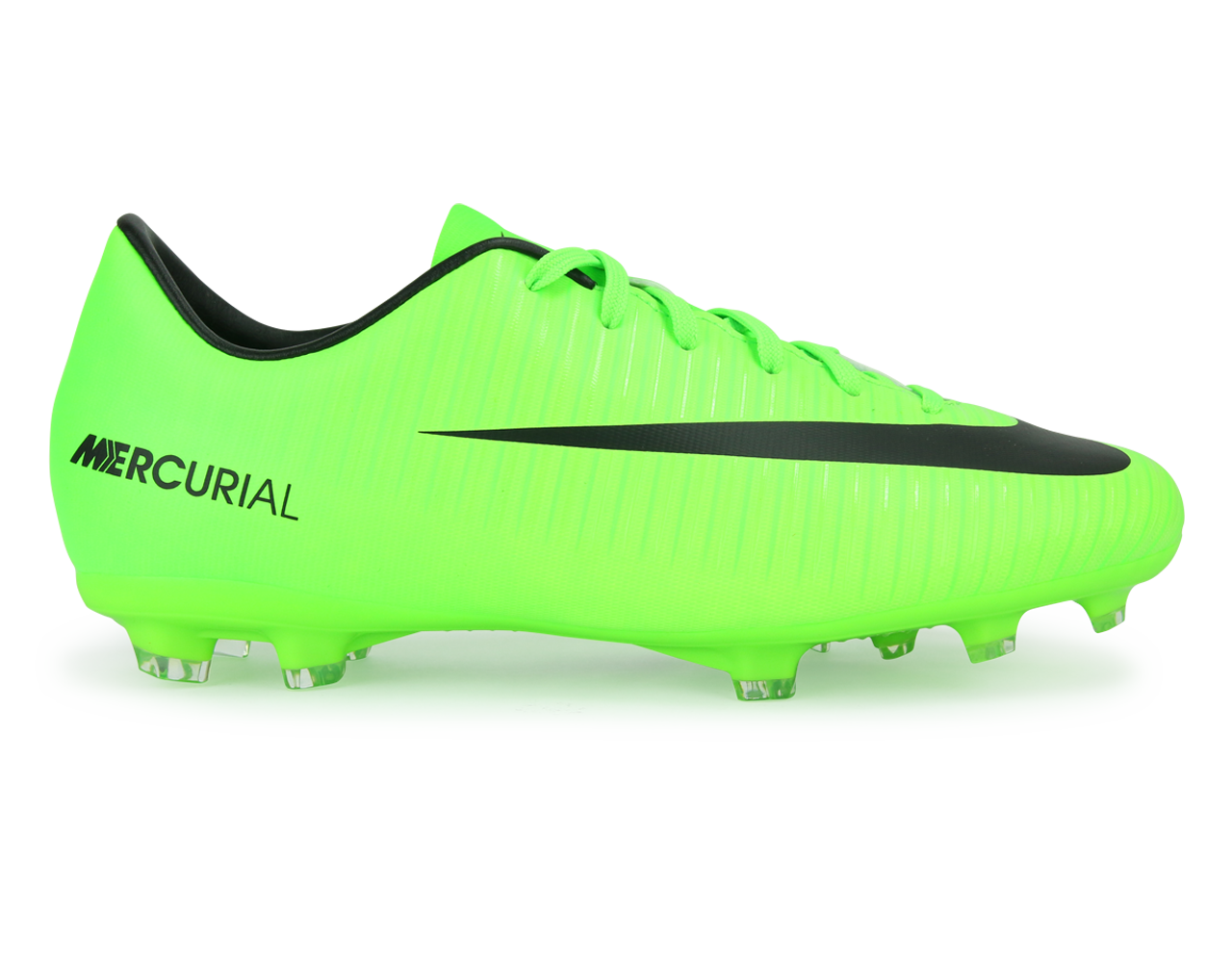 Nike Kids Mercurial Victory VI FG Electric Green/Black/Flash Lime、mySite、noshort