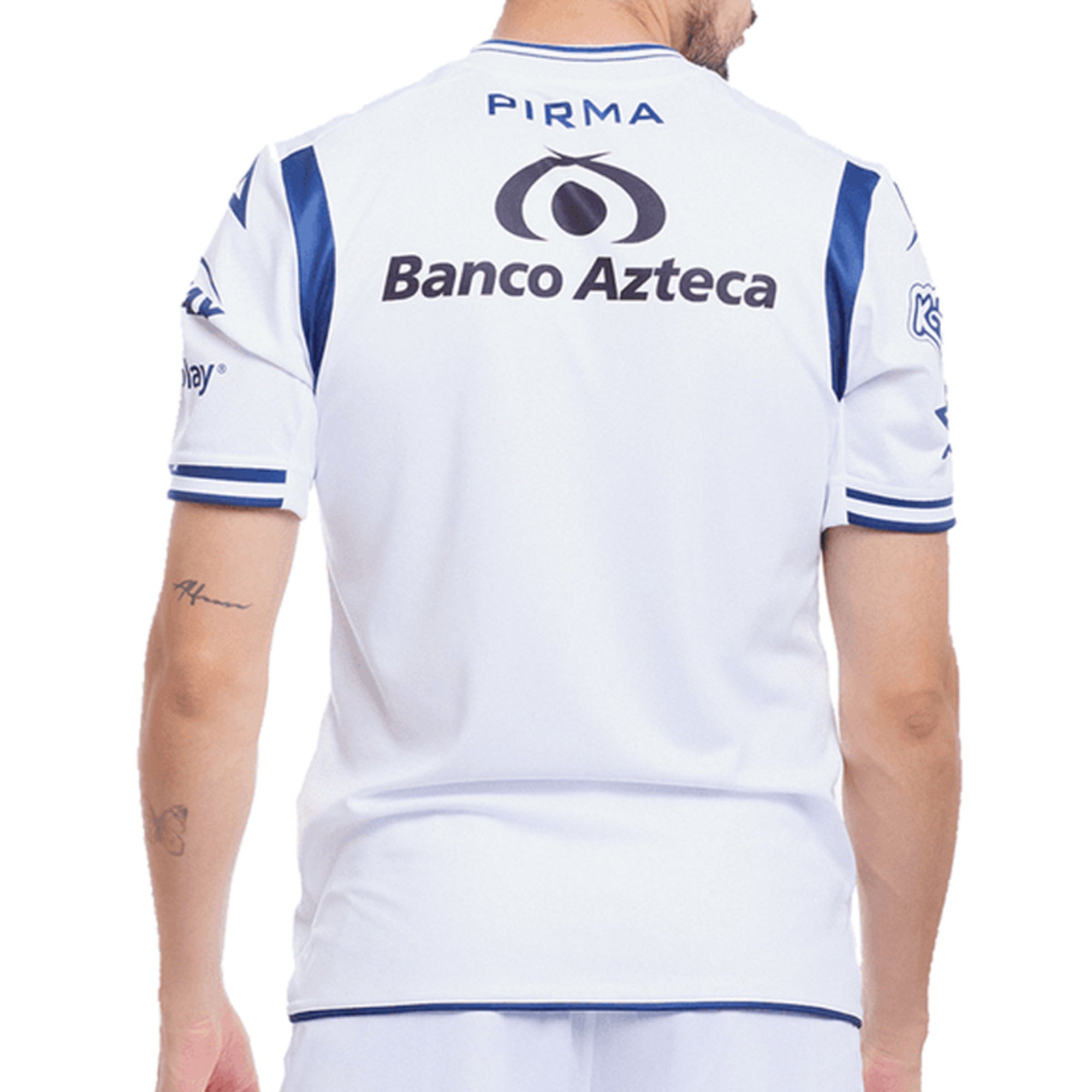 Pirma Men's Puebla 2024/25 Authentic Home Jersey White、mySite、noshort