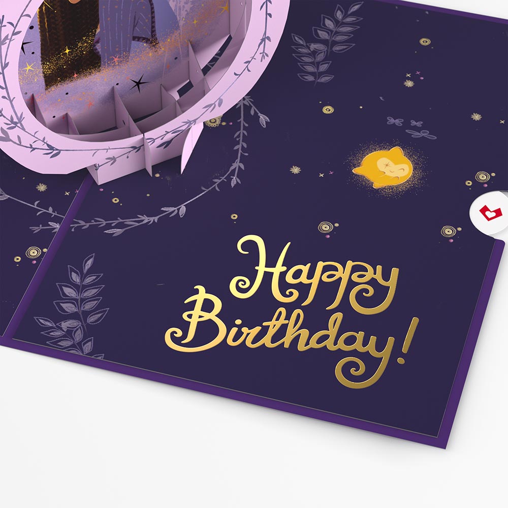 Disney Wish Birthday Pop-Up Card、mySite、solidvoid