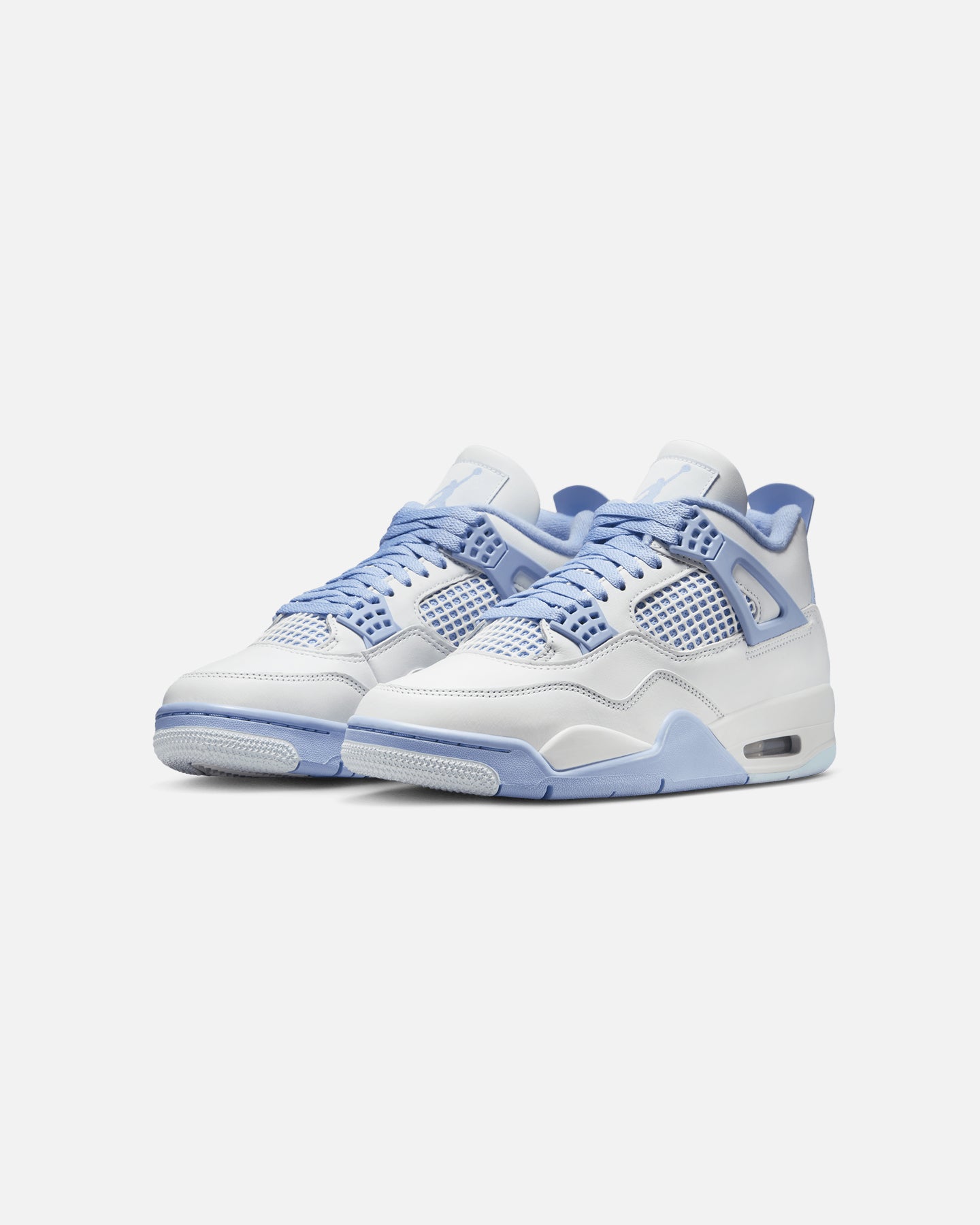 Jordan Women's Air Jordan 4 Retro Aluminum White/Aluminum Blue、mySite、zt4zffjzw