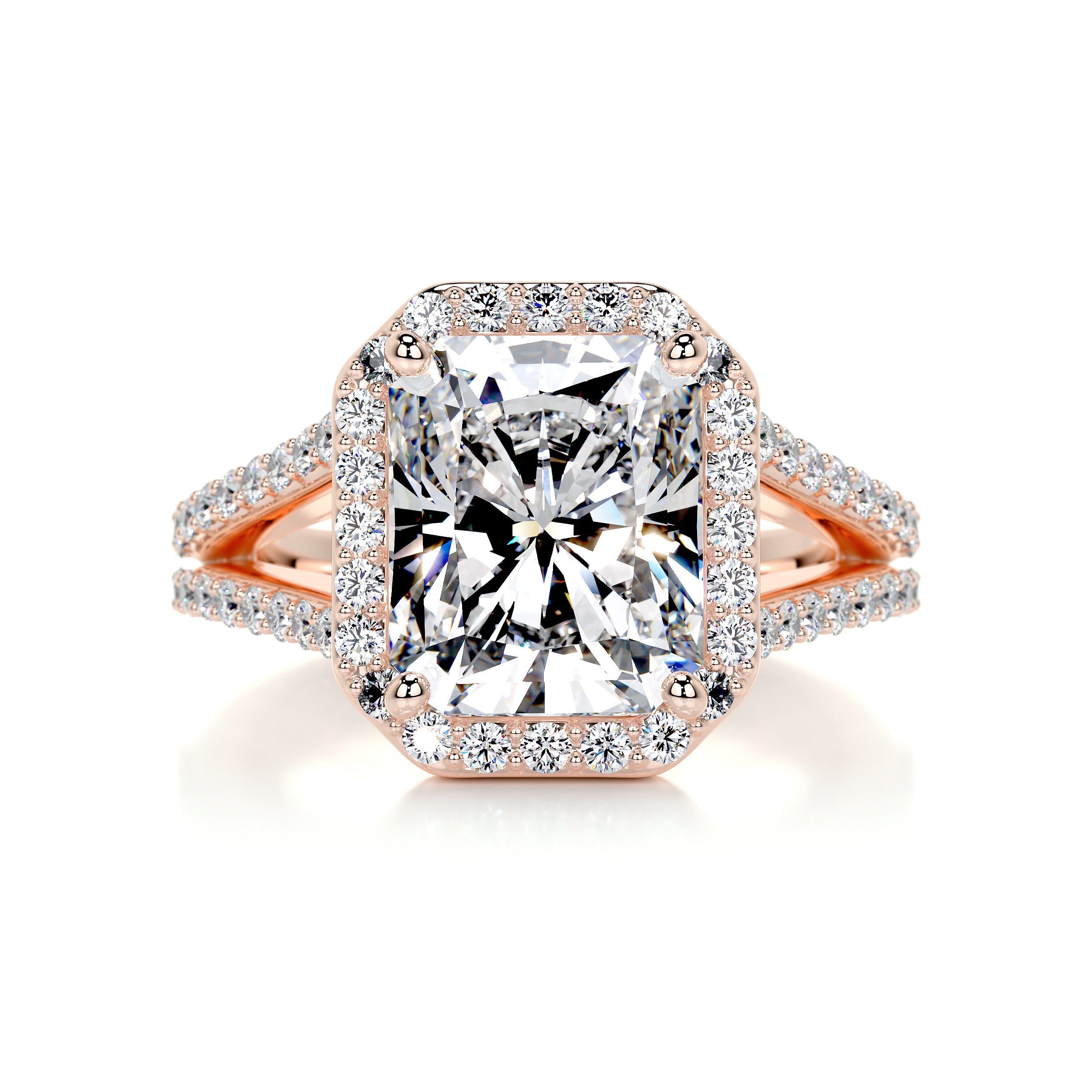 Marina Diamond Engagement Ring -14K Rose Gold、mySite、hinf8tx79
