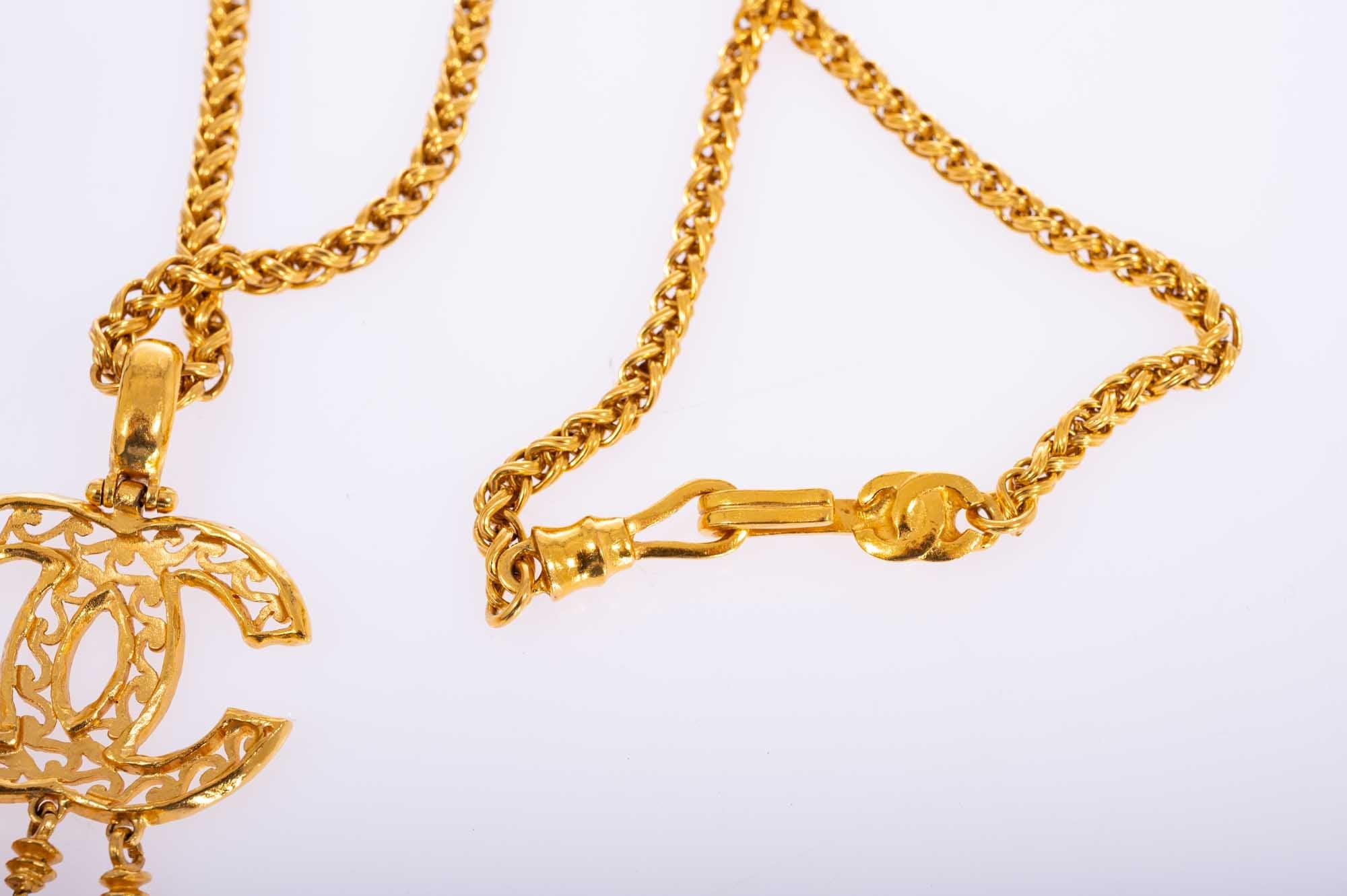 Chanel Vintage CC Pendant Necklace、mySite、garminoutage.com