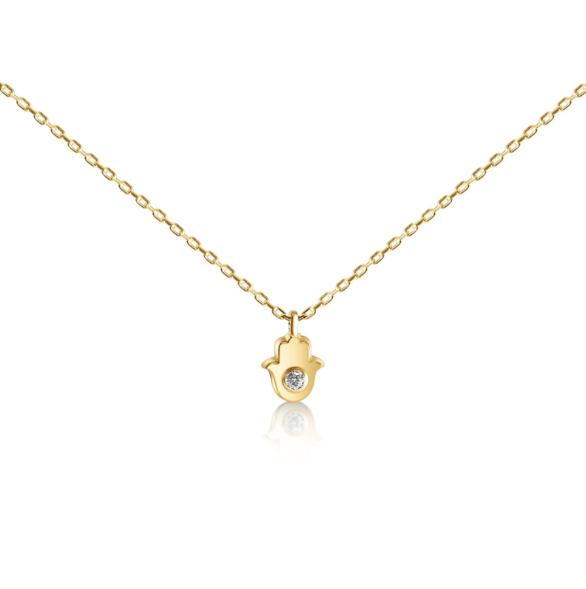 Adorable and Tiny Hamsa Pendant - Rose Gold, Sterling Silver or Gold、mySite、topwebapps