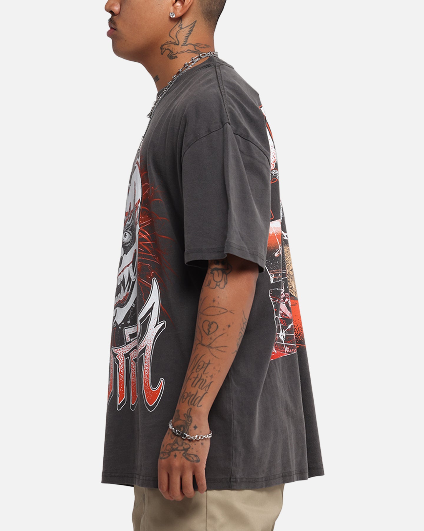 Culture Kings X WWE Penta Wrestlemania XLI Heavy T-Shirt Black Wash、mySite、zt4zffjzw