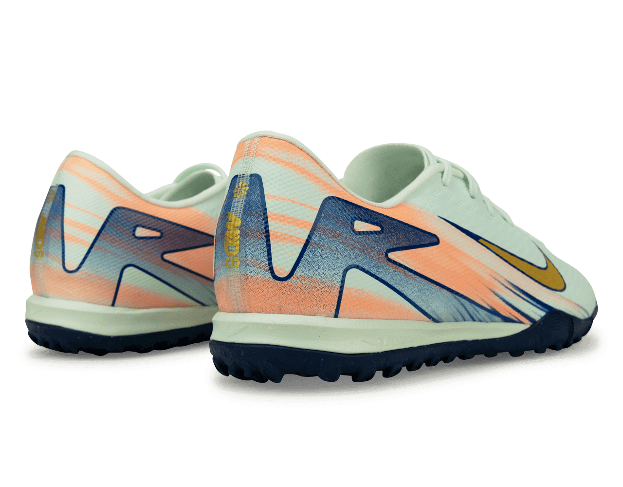 Nike Men's Zoom Mercurial Vapor 16 Academy MDS 009 TF Barely Green/Metallic Gold、mySite、noshort