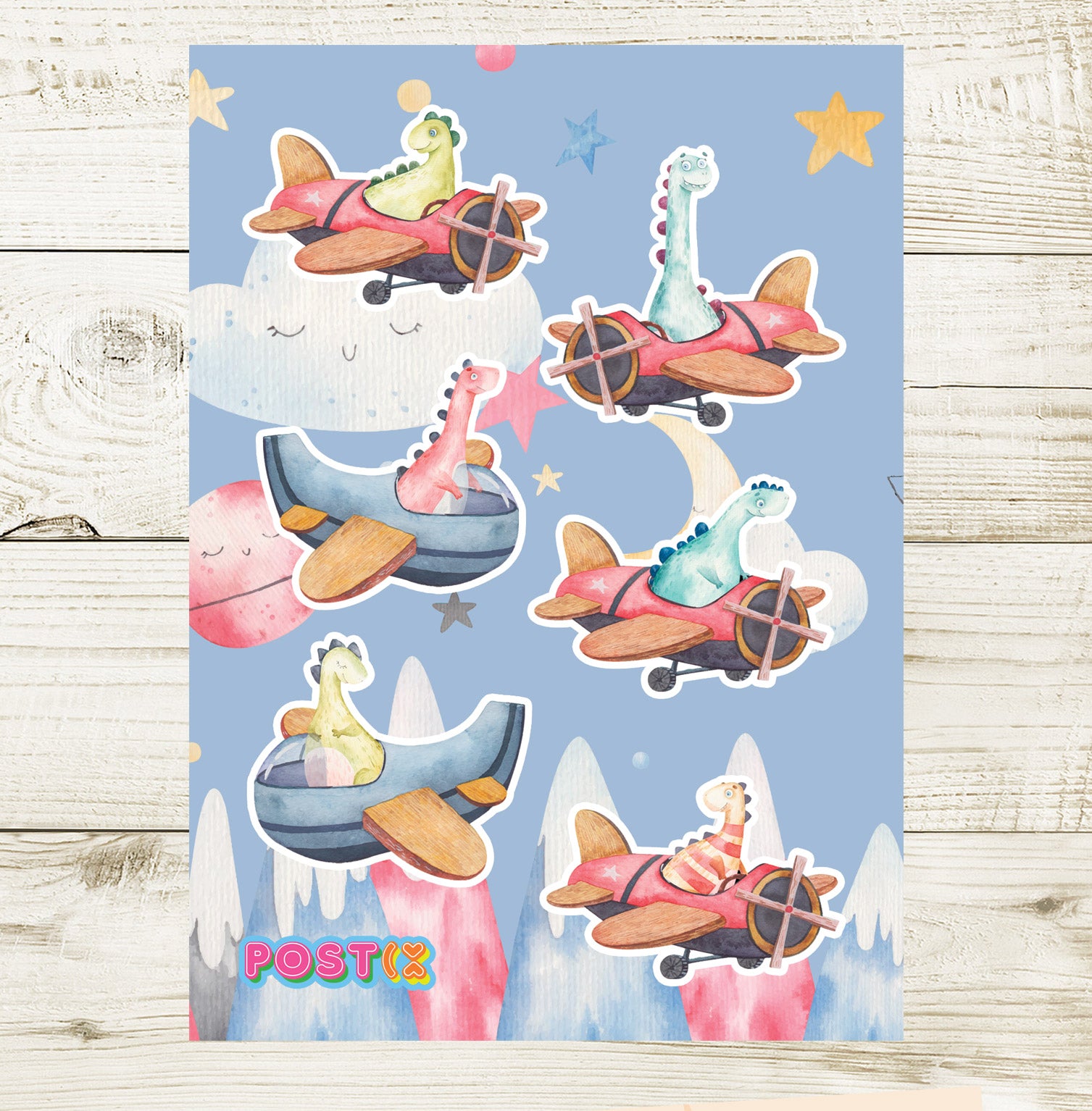  Dino-soar Pilots Sticker Sheet、mySite、ghnorth
