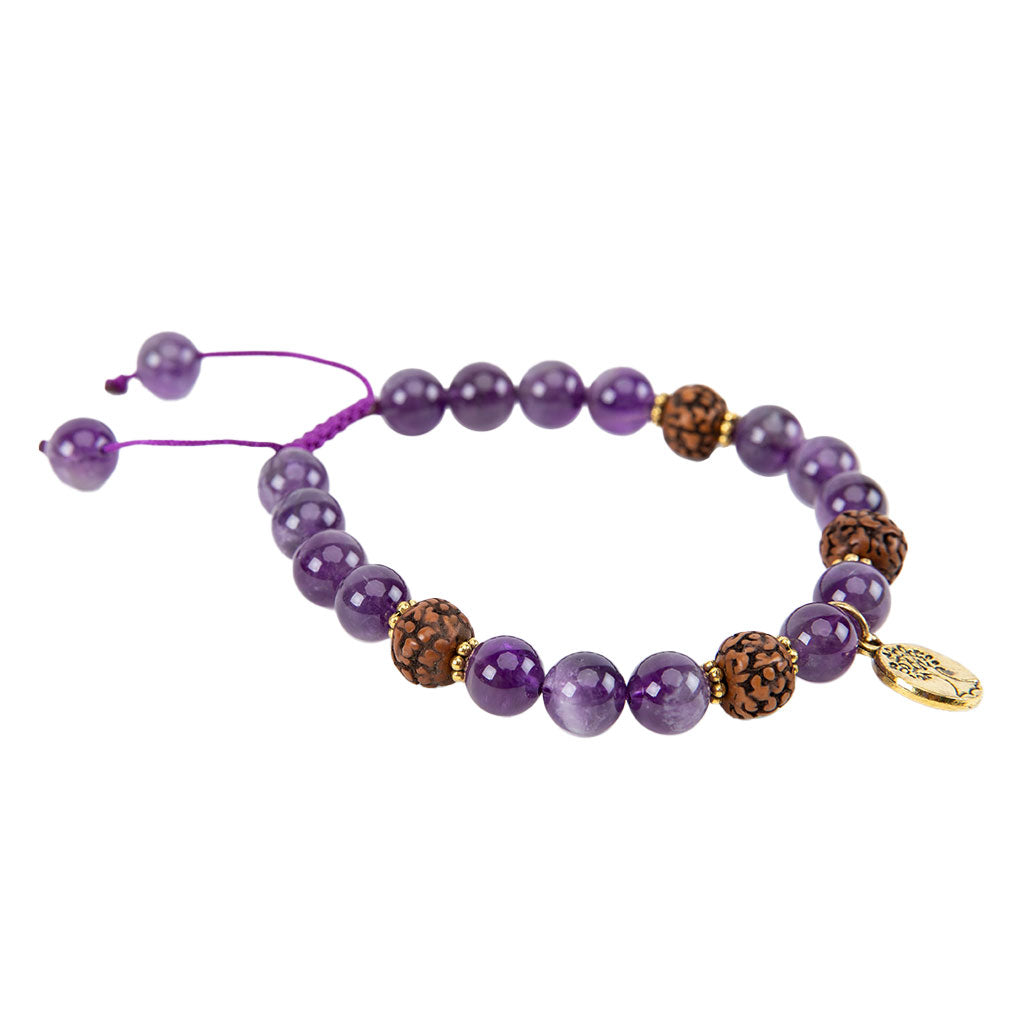Amethyst & Gold Tree of Life Bracelet、mySite、topwebapps