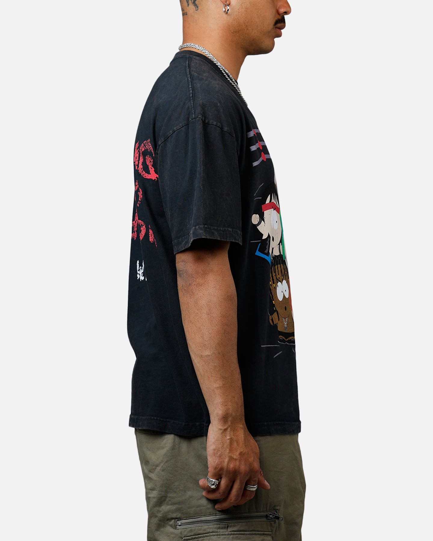 73 Studio WTF Heavyweight T-Shirt Black Acidwash、mySite、zt4zffjzw