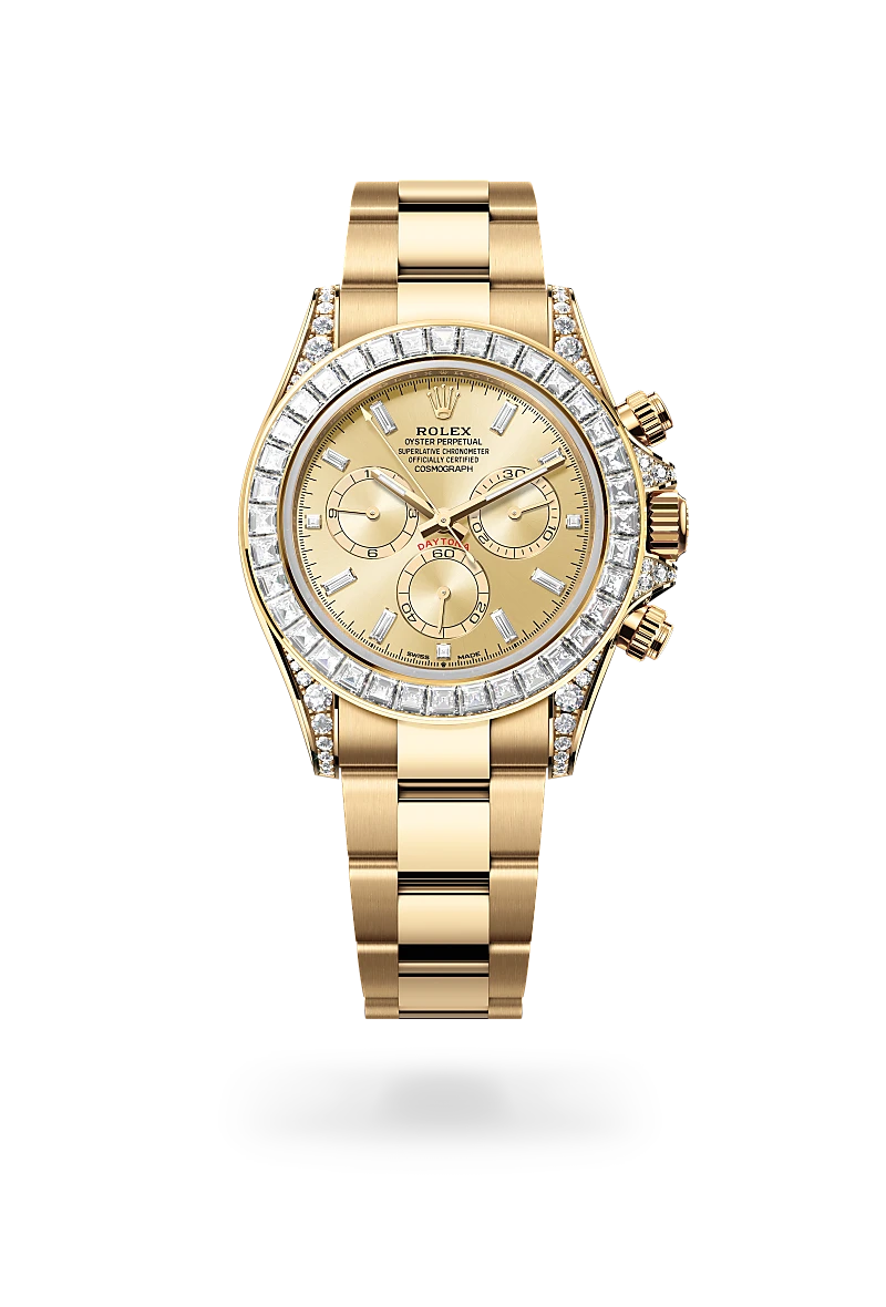 Rolex Cosmograph Daytona in 18 kt yellow gold with lugs set with diamonds, M126598TBR-0001 | Blakemans Jewelry、mySite、hinf8tx79