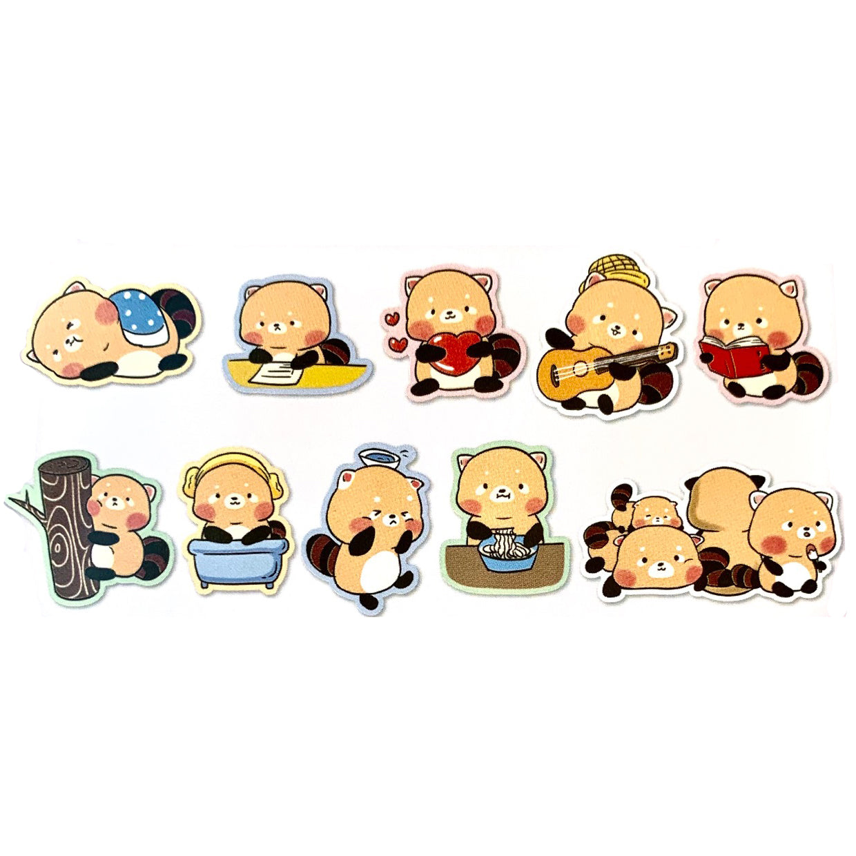  Red Panda Bag of Stickers、mySite、ghnorth