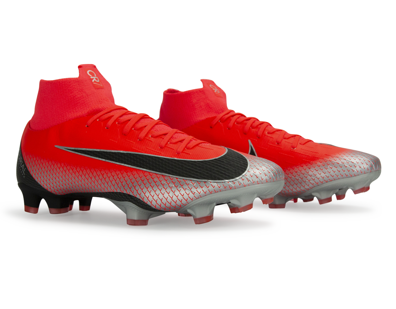 Nike Men's Mercurial CR7 Superfly 6 Pro FG Bright Crimson/Black、mySite、bottomscart