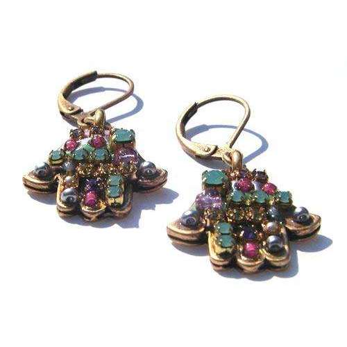 Michal Golan Pastel Hamsa Earrings、mySite、topwebapps