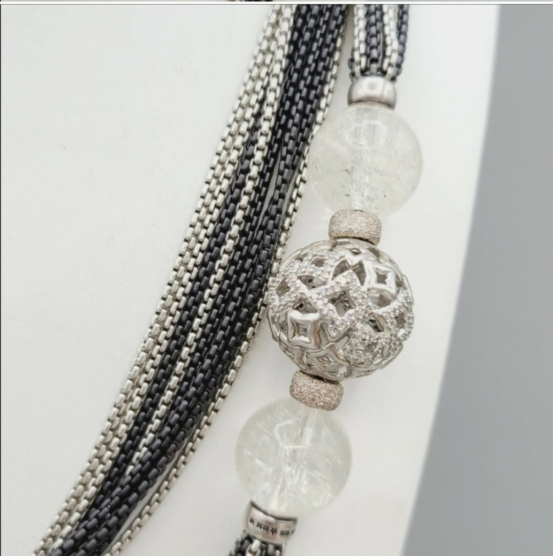 David Yurman Quatrefoil Quartz Chain Necklace 鈥?Diamonds、mySite、hinf8tx79